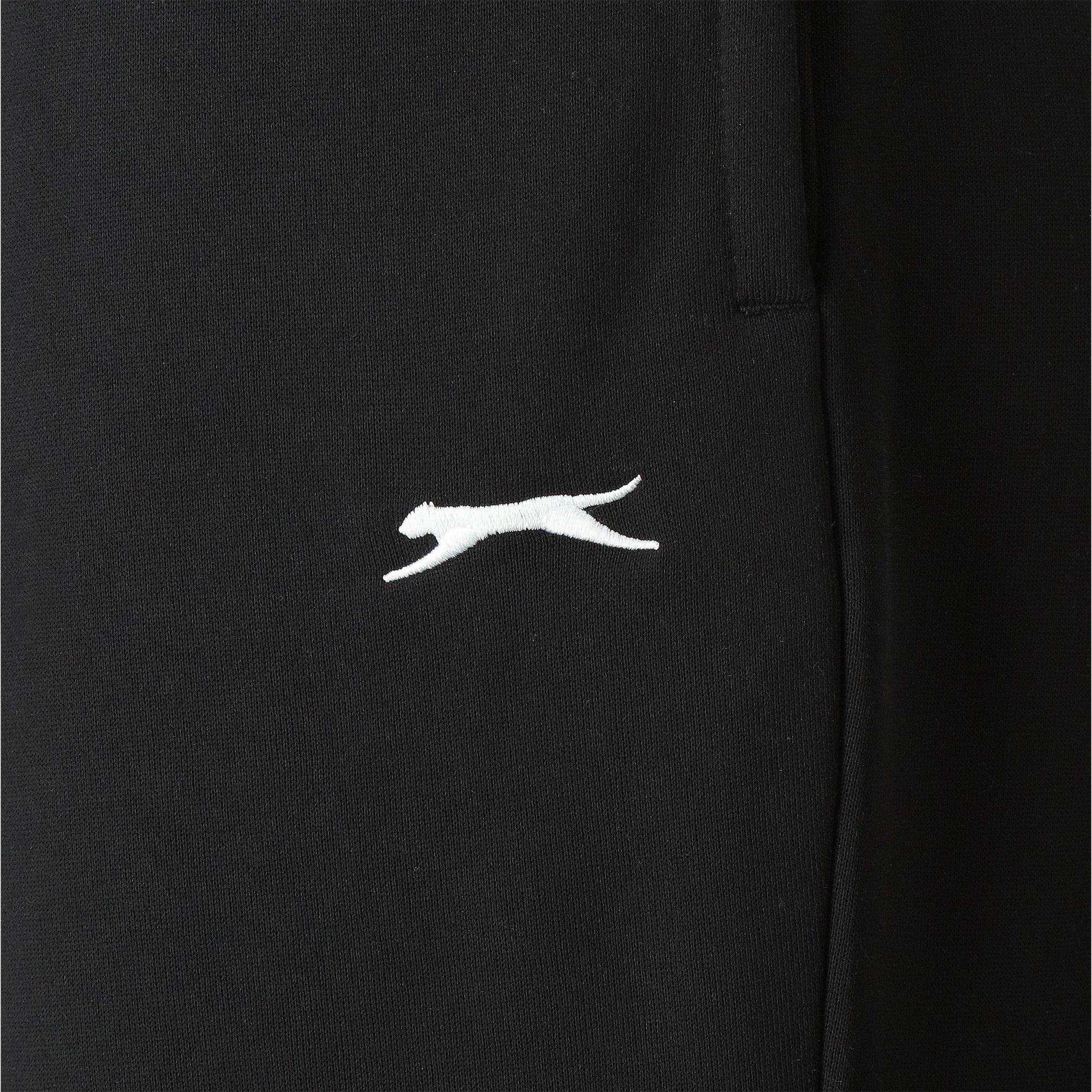 Schwarz - Slazenger - Closed Hem Fleece Pants Womens - 4