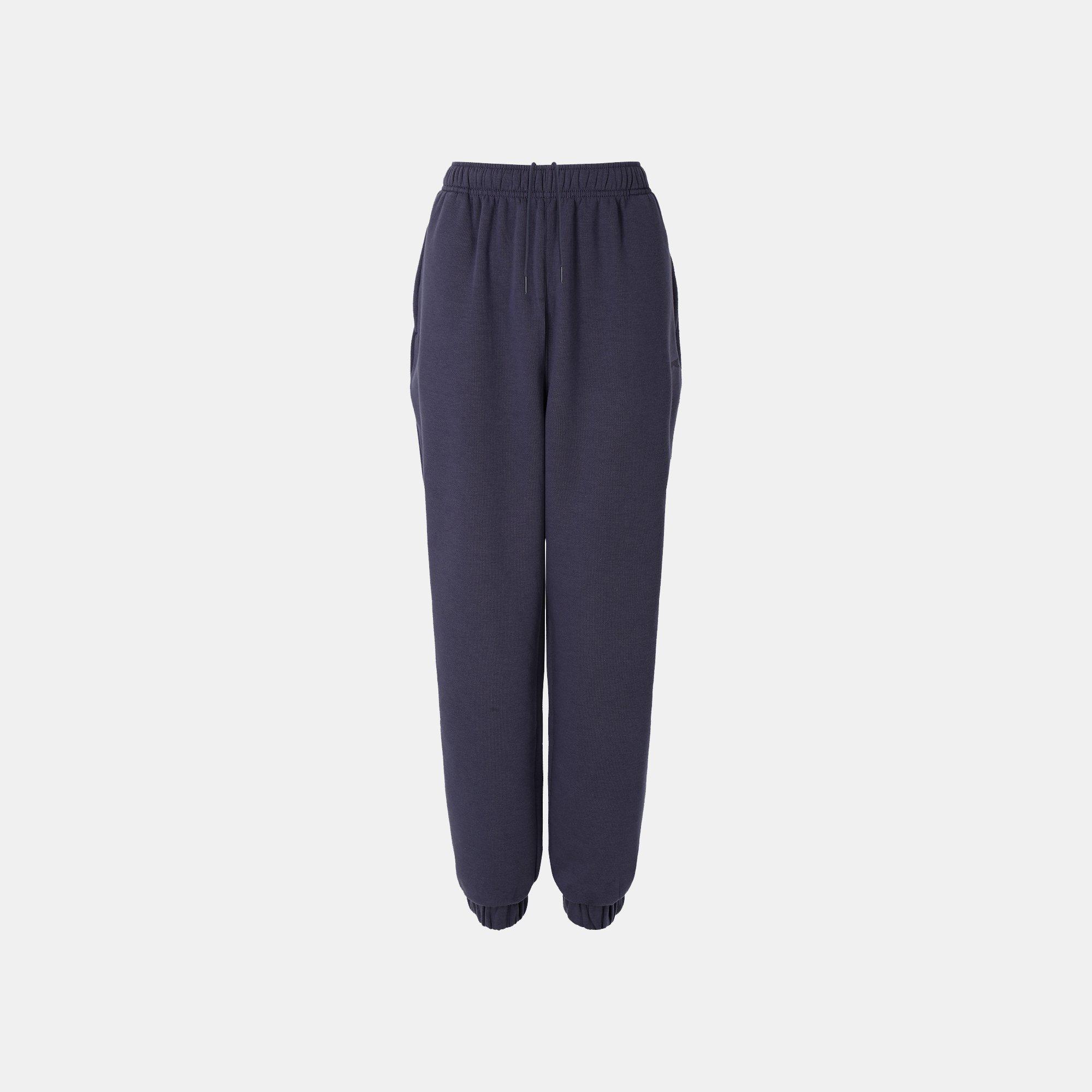 Slazenger Women's Closed Hem Fleece Pants - Charcoal - 10 (S)