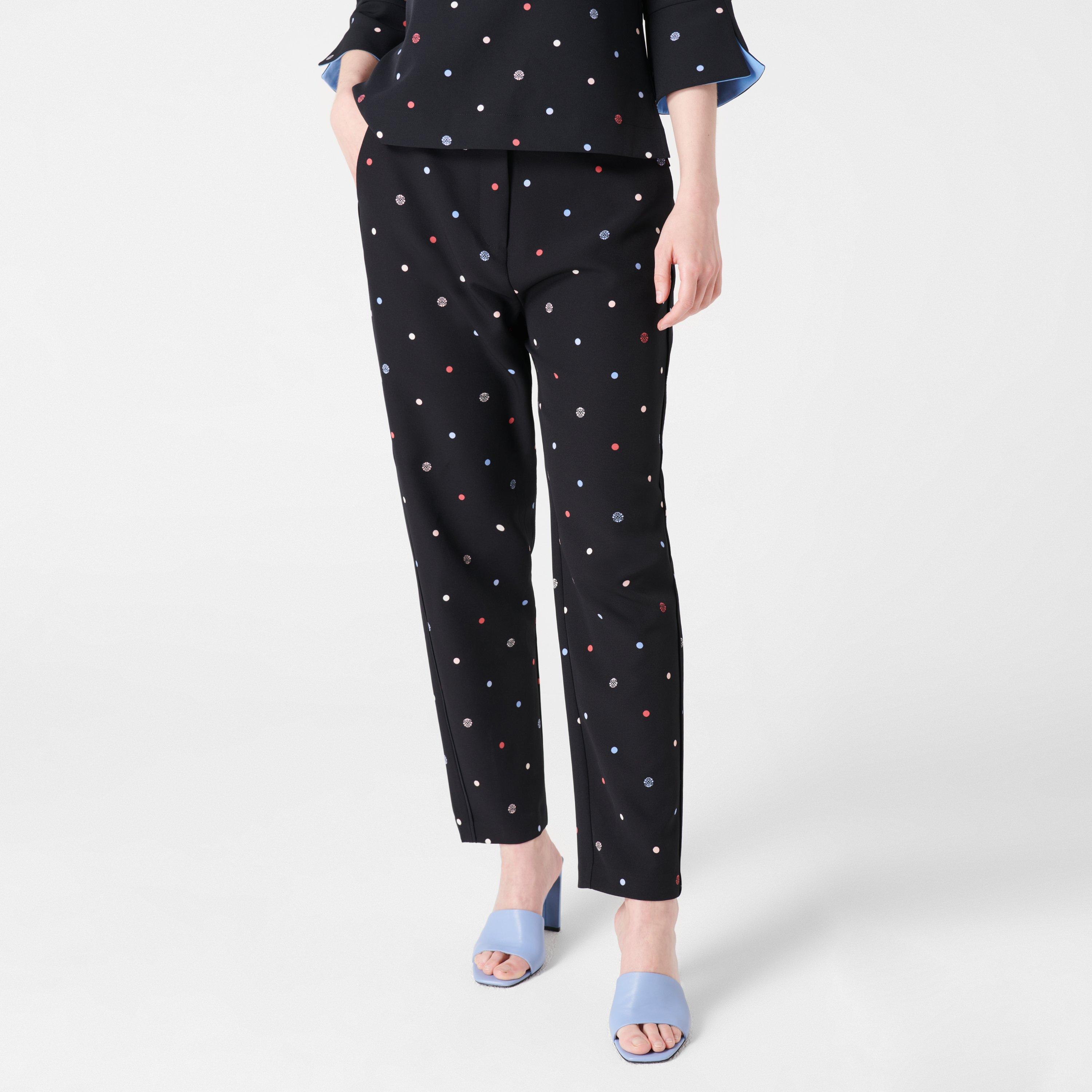 Polka Dot - Biba - BIBA Side Stripe Trousers - 1