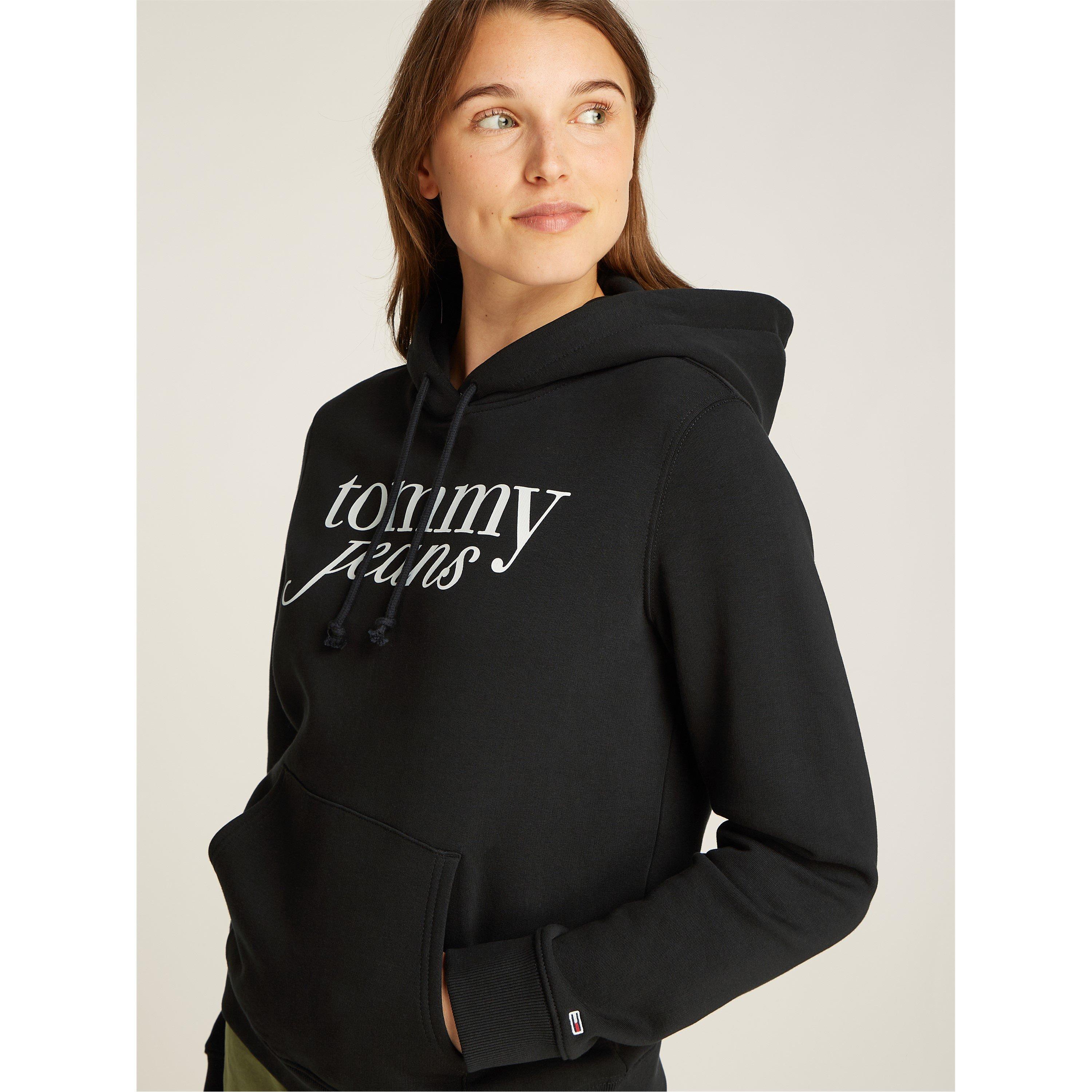 Noir - Tommy Jeans - Essential Logo Hoodie - 2