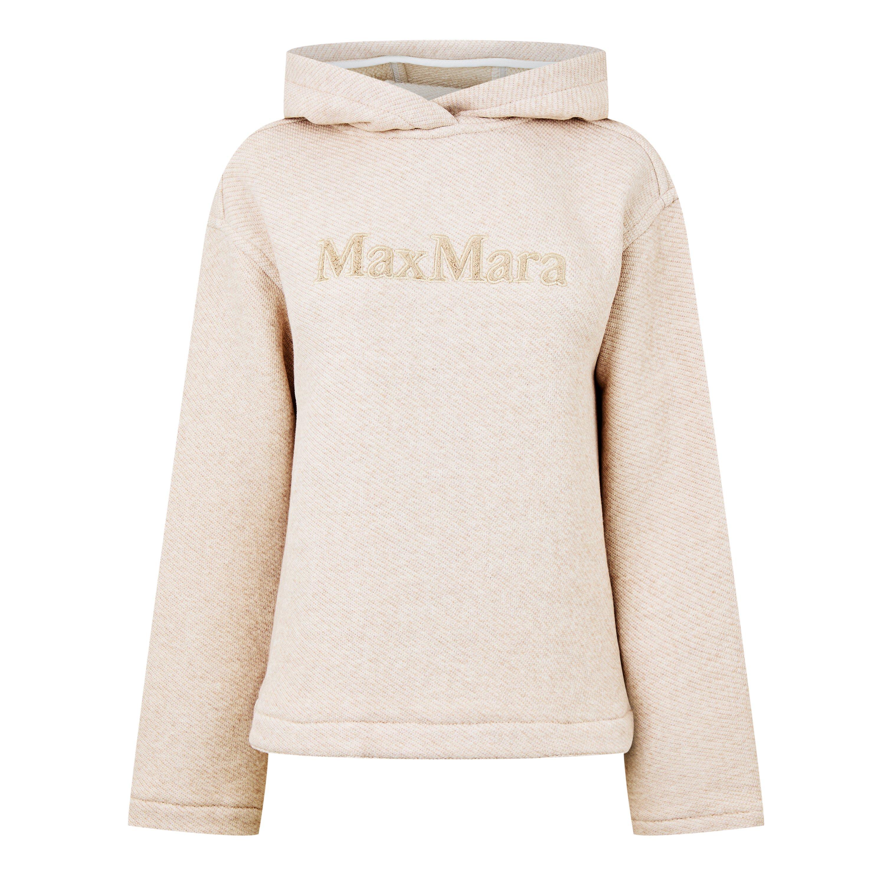 Albino Melange - Max Mara - Women's Knitted Hoodie - 5