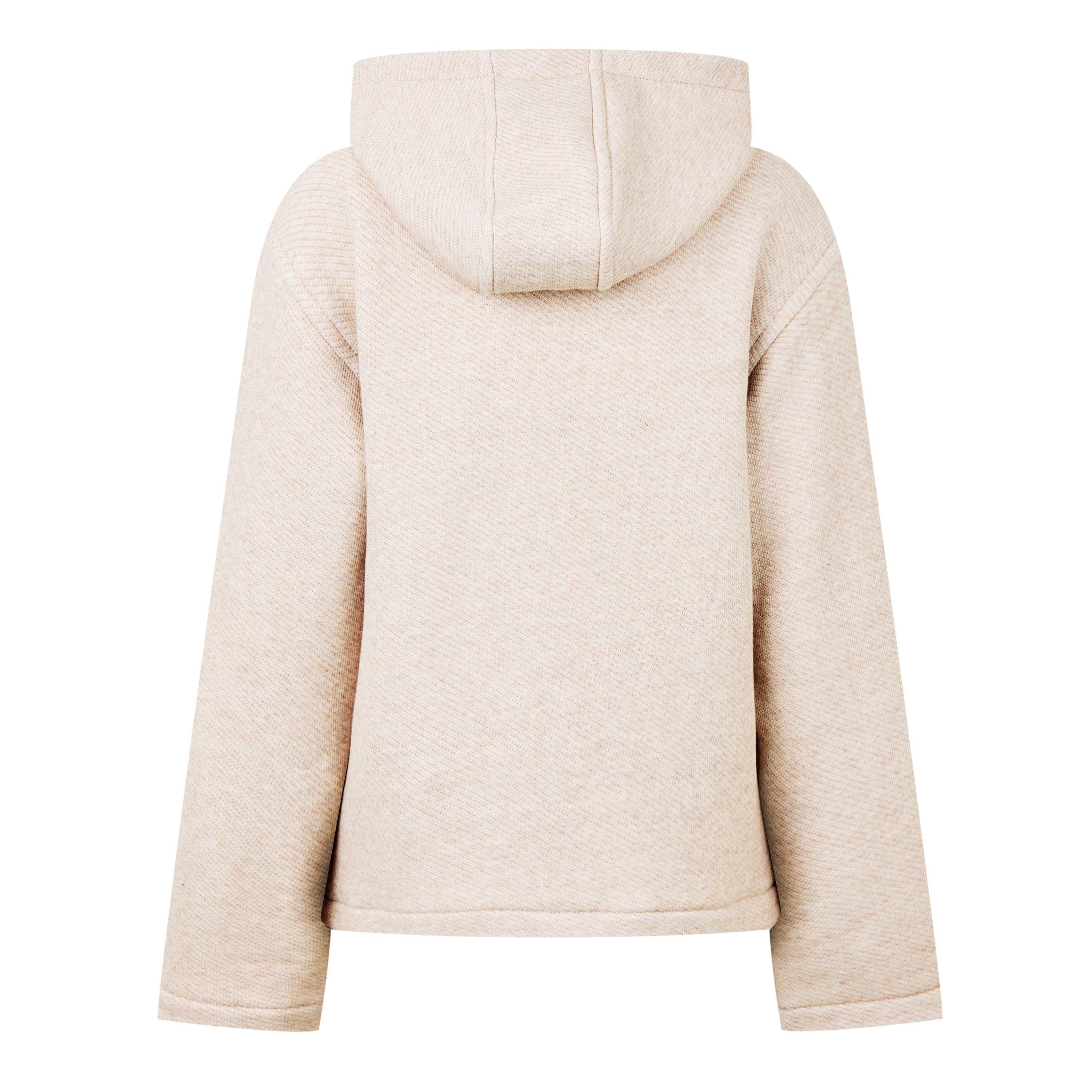 Albino Melange - Max Mara - Women's Knitted Hoodie - 6