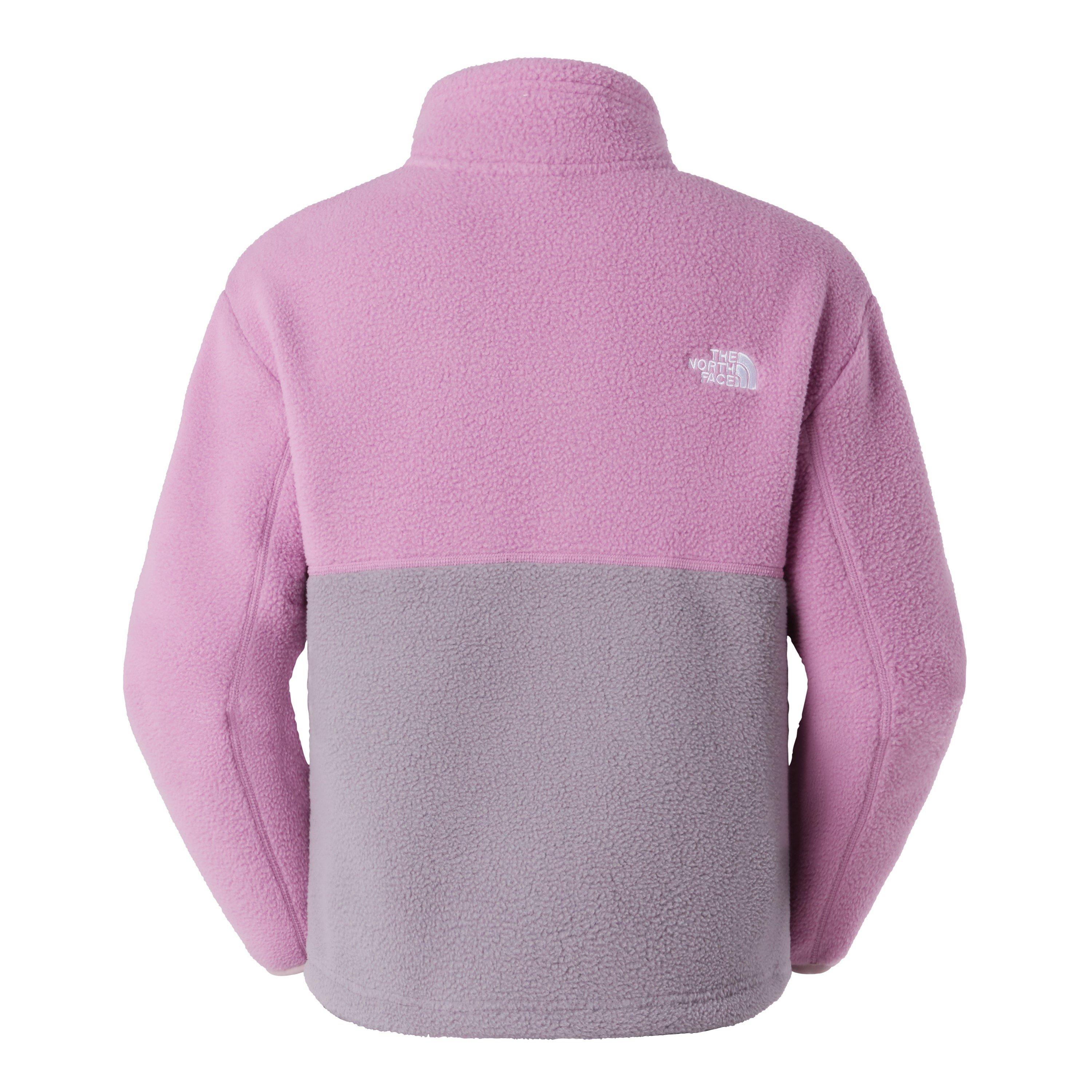 Grey/Hushed Lav - The North Face - Yumiori Quarter Zip Top Womens - 2