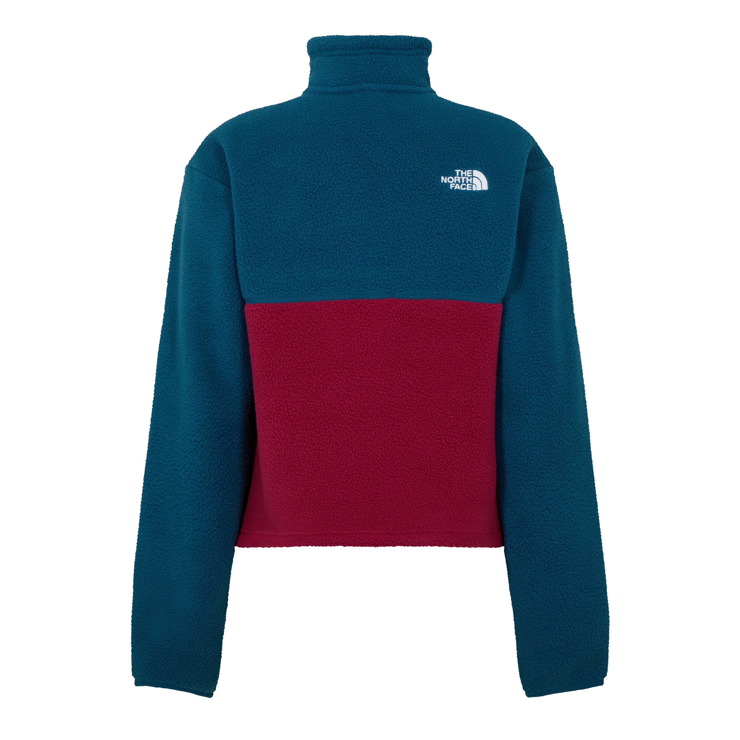 Beetroot/Petrol - The North Face - TNF Yumiori Quarter Zip Top Womens - 2