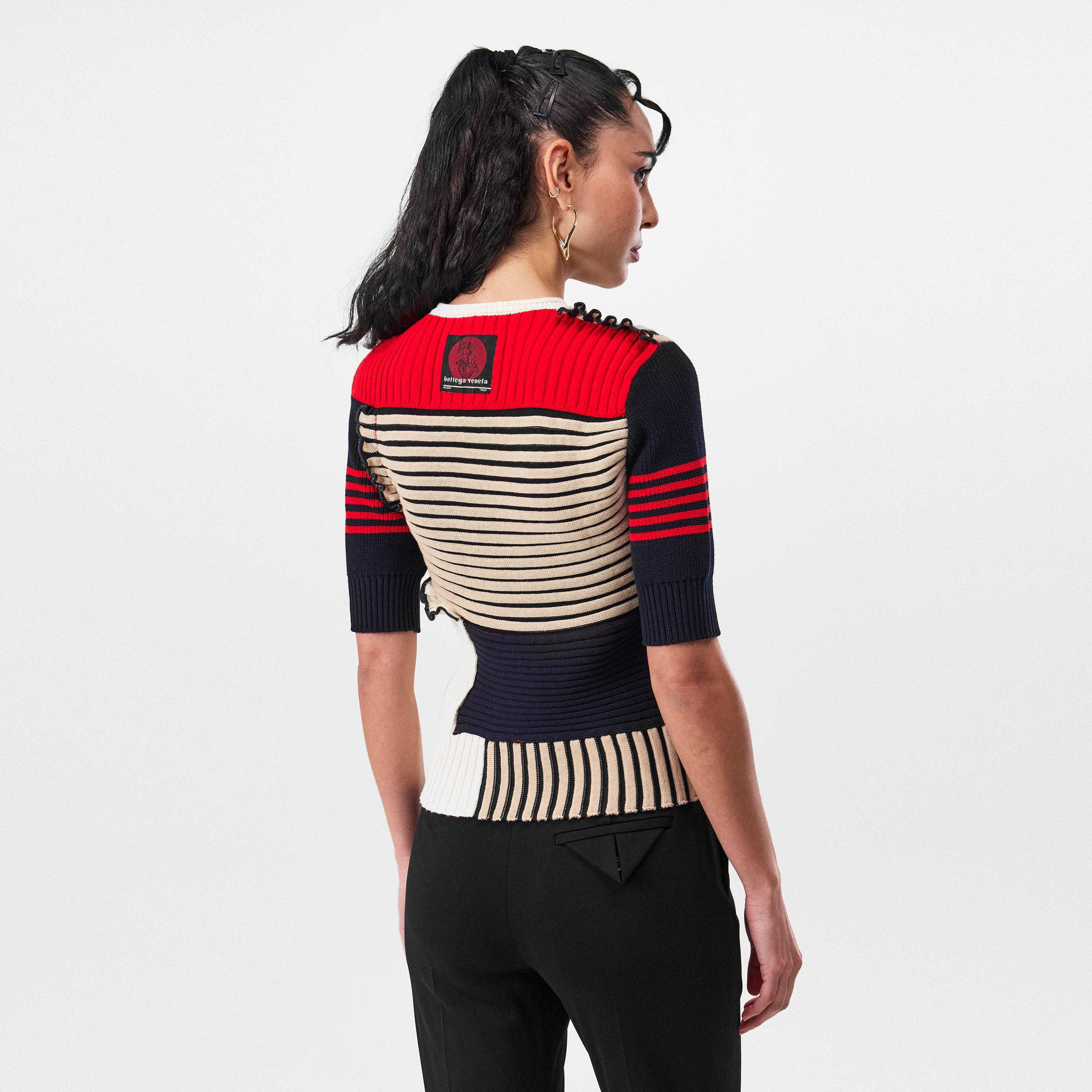 Bottega Veneta Patchwork Knit Top | Flannels
