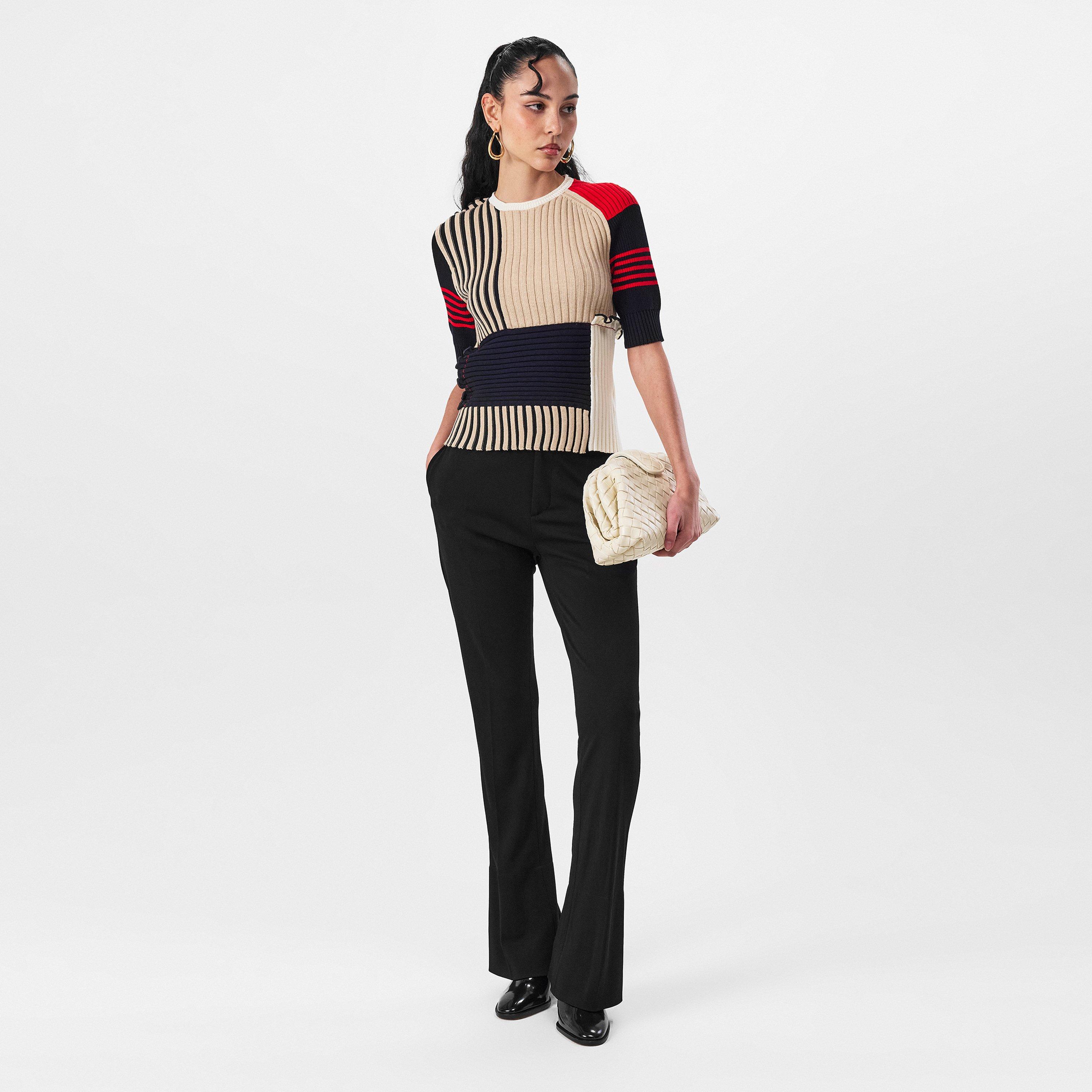 BOTTEGA VENETA ブラウス Bottega Veneta - Green Tassel One-Shoulder Top | Mitchell Stores