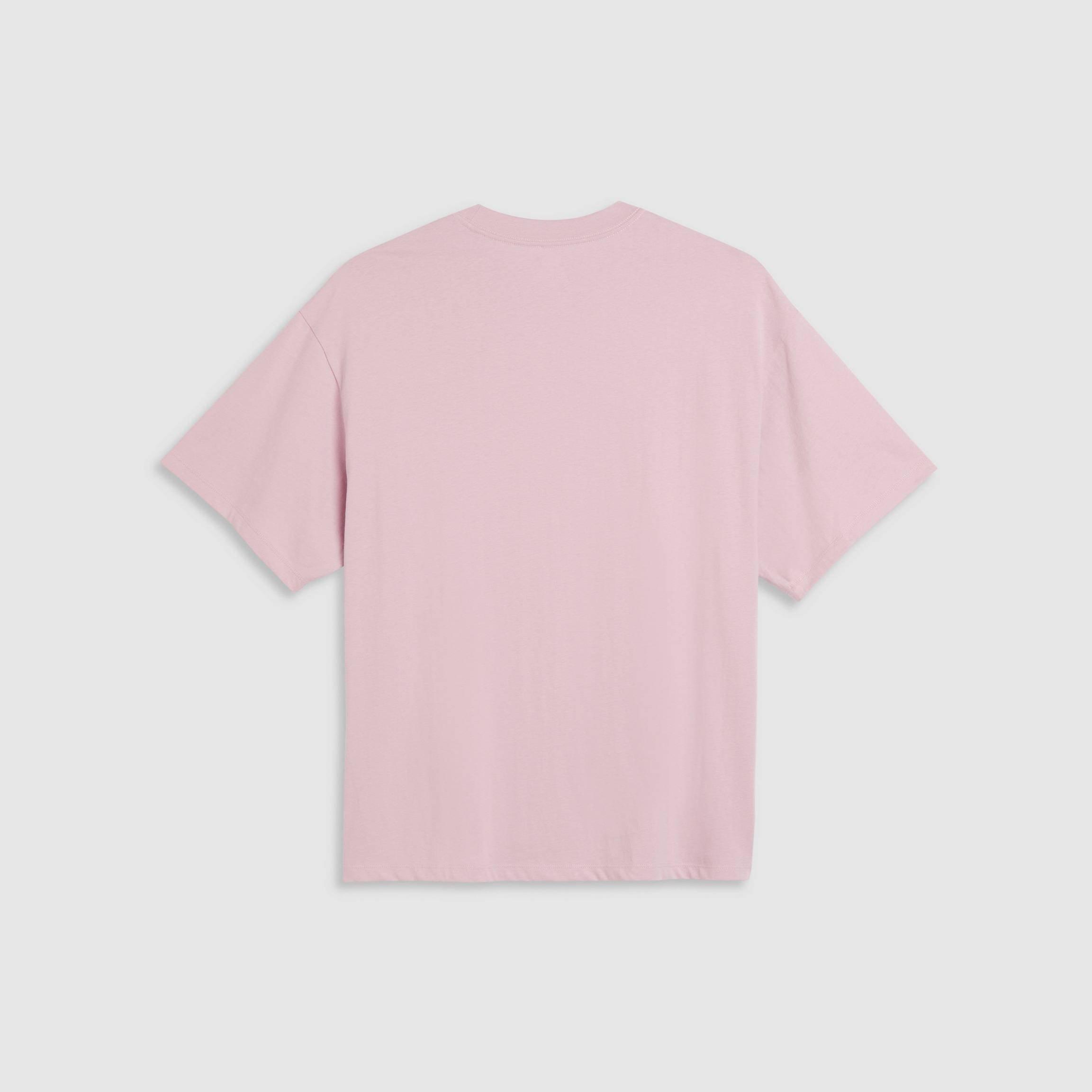 Fragrant Lilac - Levis - Women's Graphic Short Stack Oversized T-Shirt - 5