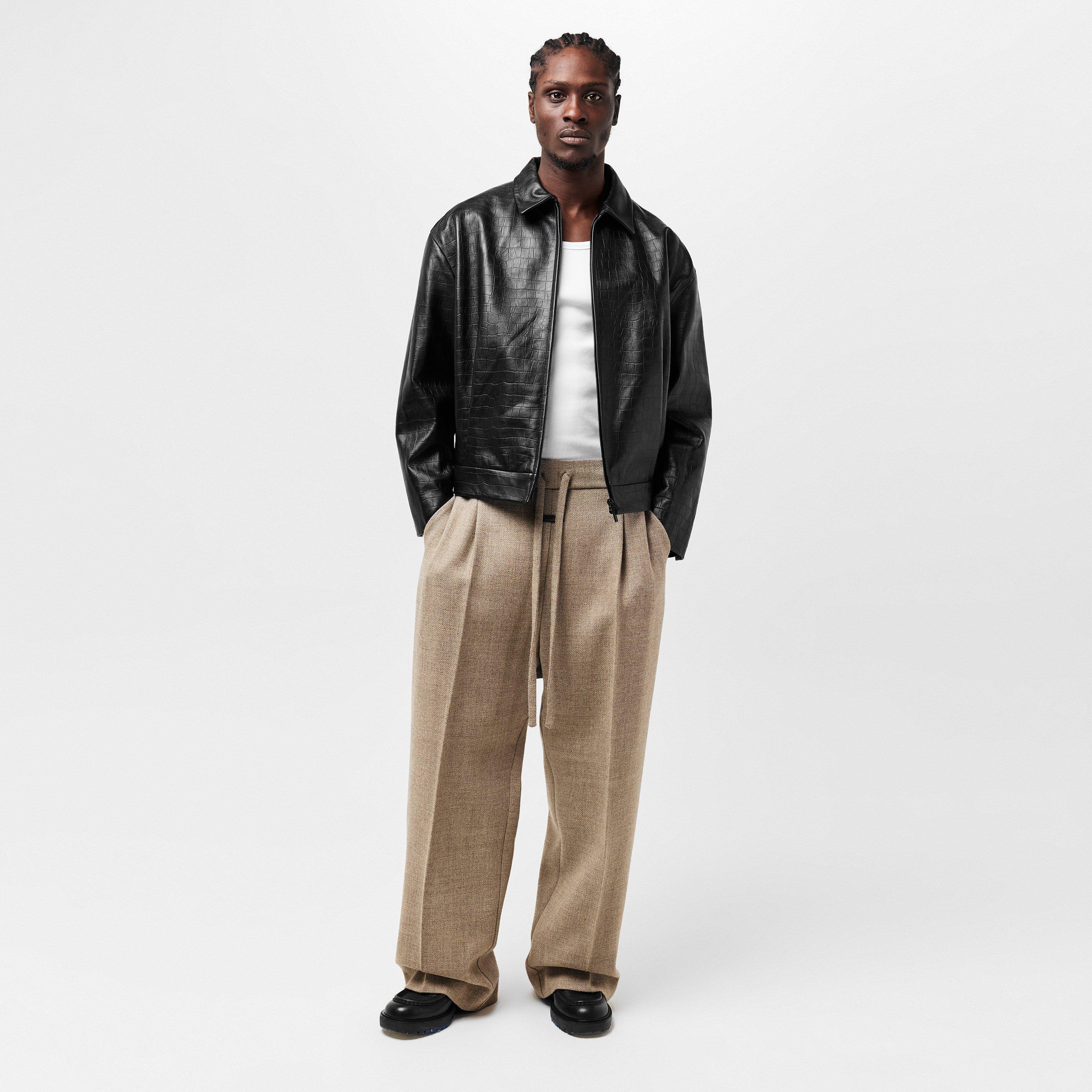 Melange Beige - Fear Of God - Wide Leg Trousers - 5