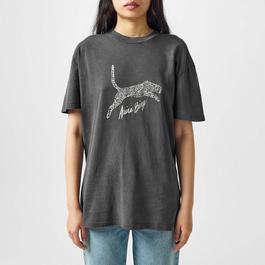 Anine Bing Walker Leo T-Shirt