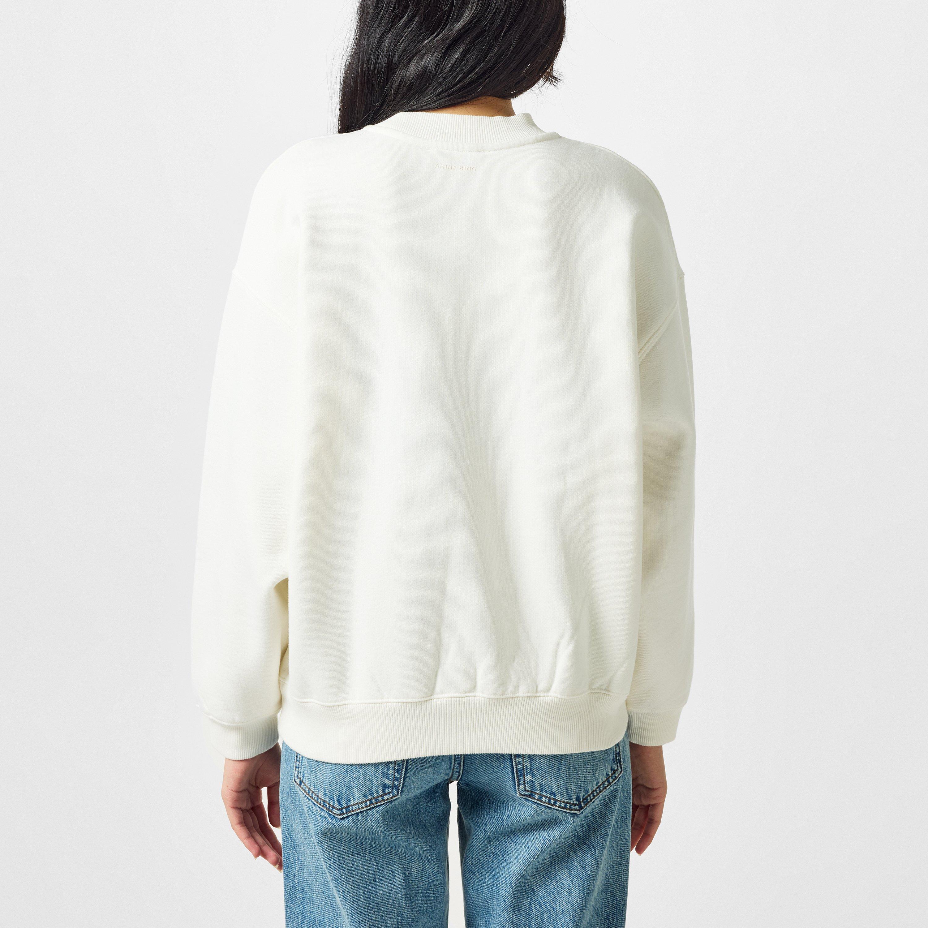 Anine Bing Jaci Monogram Sweatshirt | Cruise Fashion