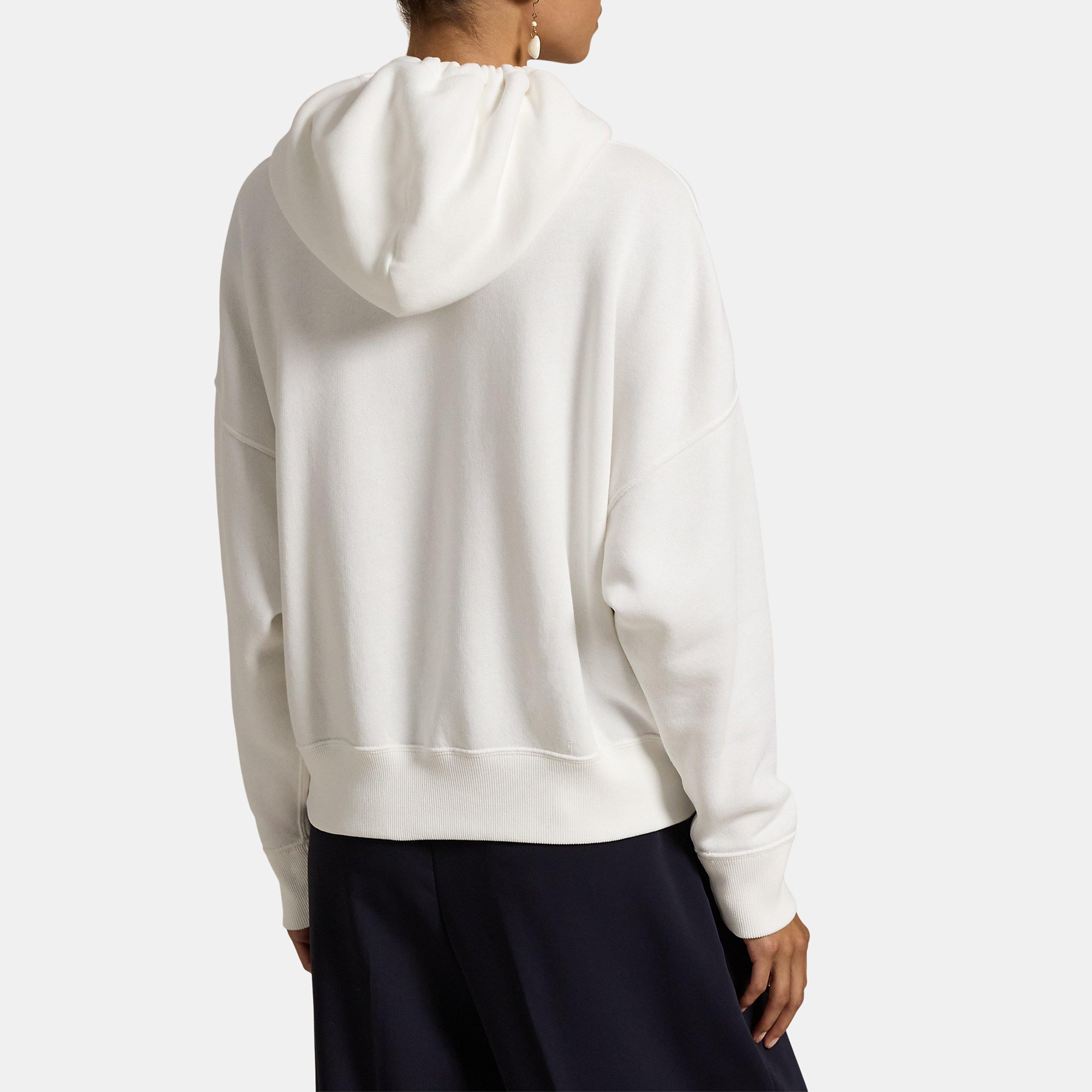 WHITE - Polo Ralph Lauren - Polo Bear Fleece Hoodie - 4