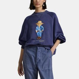 Polo Ralph Lauren Denim Bear Crew Sweater