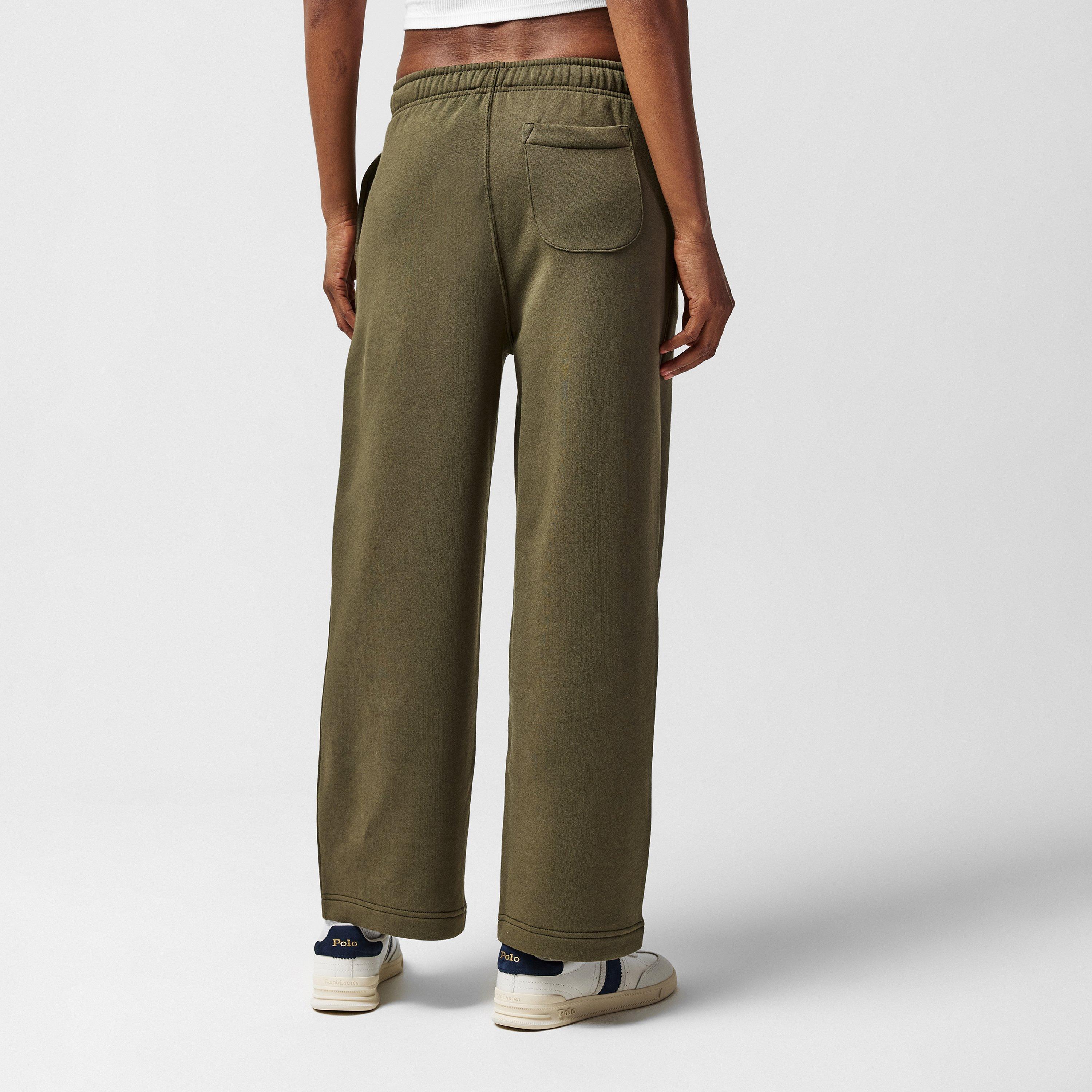 CANOPY OLIVE - Polo Ralph Lauren - Wide Leg Jogging Bottoms - 5