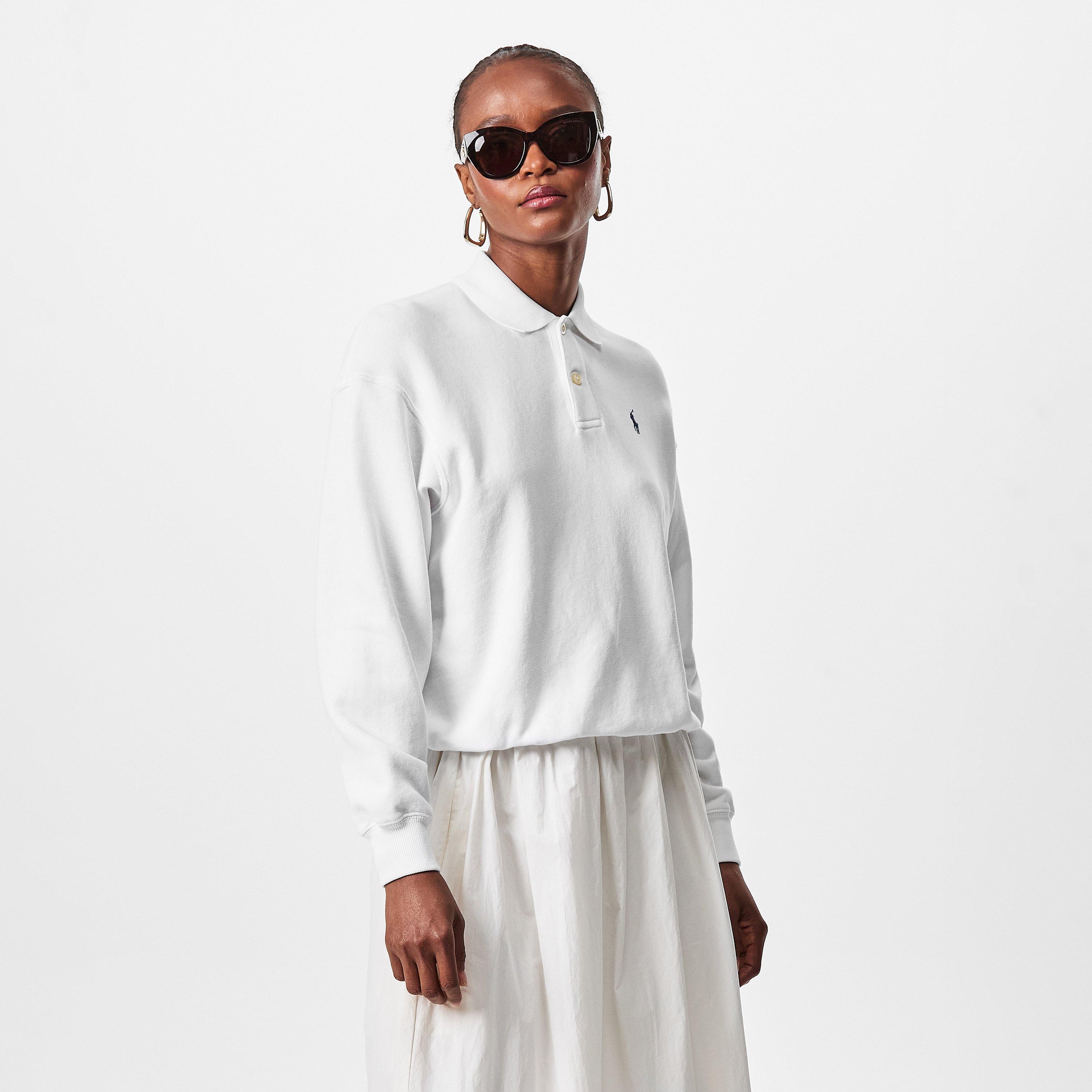 WHITE - Polo Ralph Lauren - Long Sleeve Polo Shirt - 3