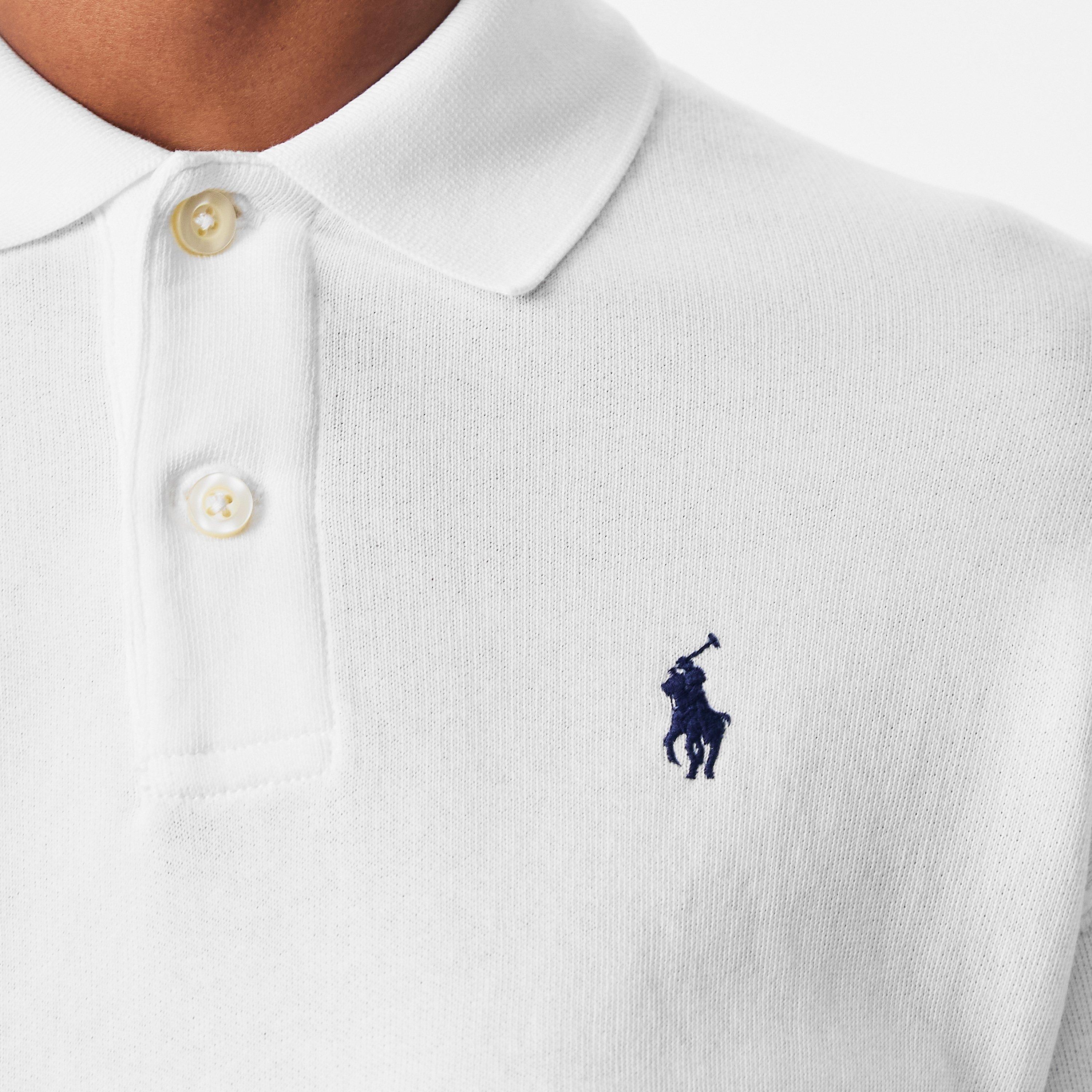 WHITE - Polo Ralph Lauren - Long Sleeve Polo Shirt - 5