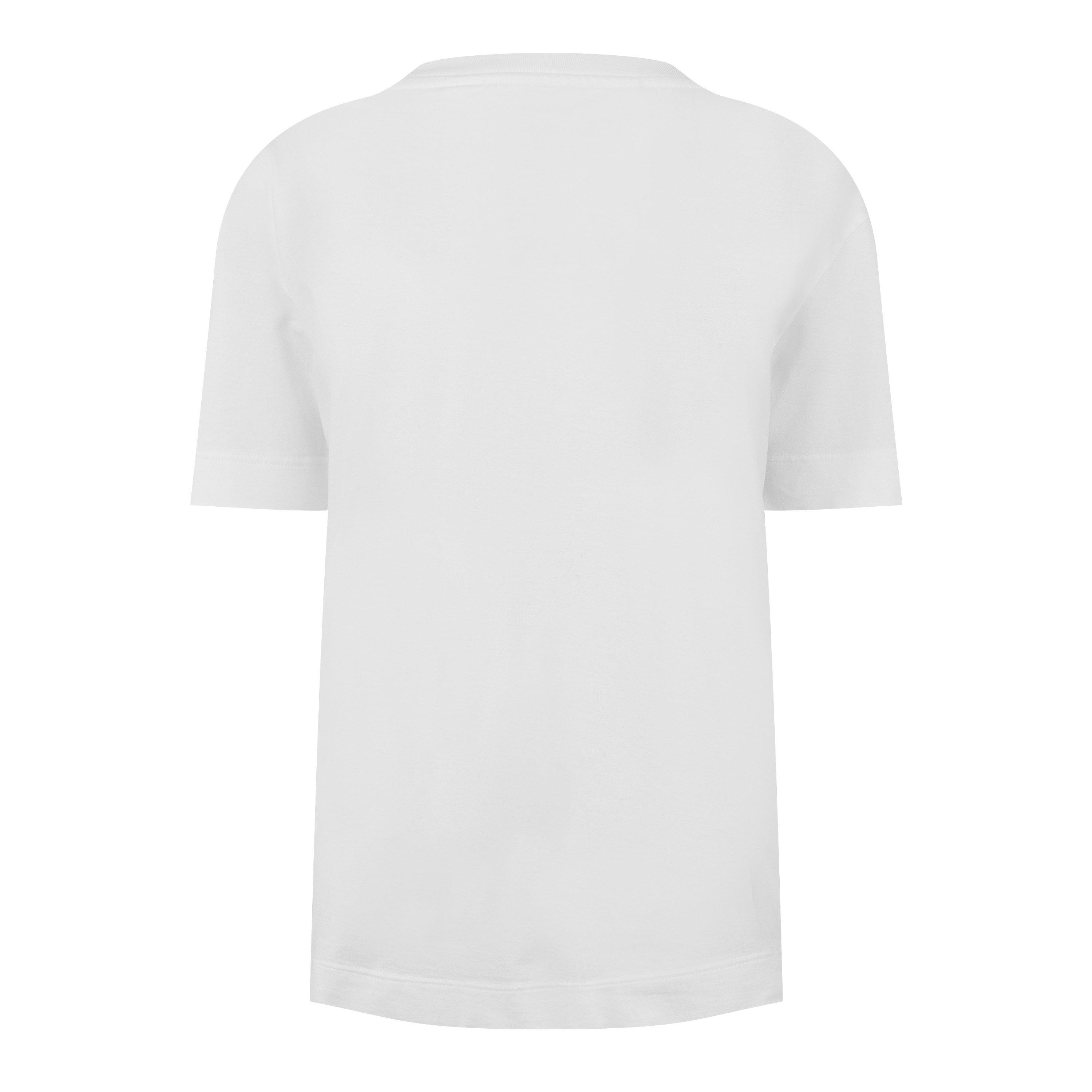 White - GIVENCHY - Classic Embroidered Tee - 2