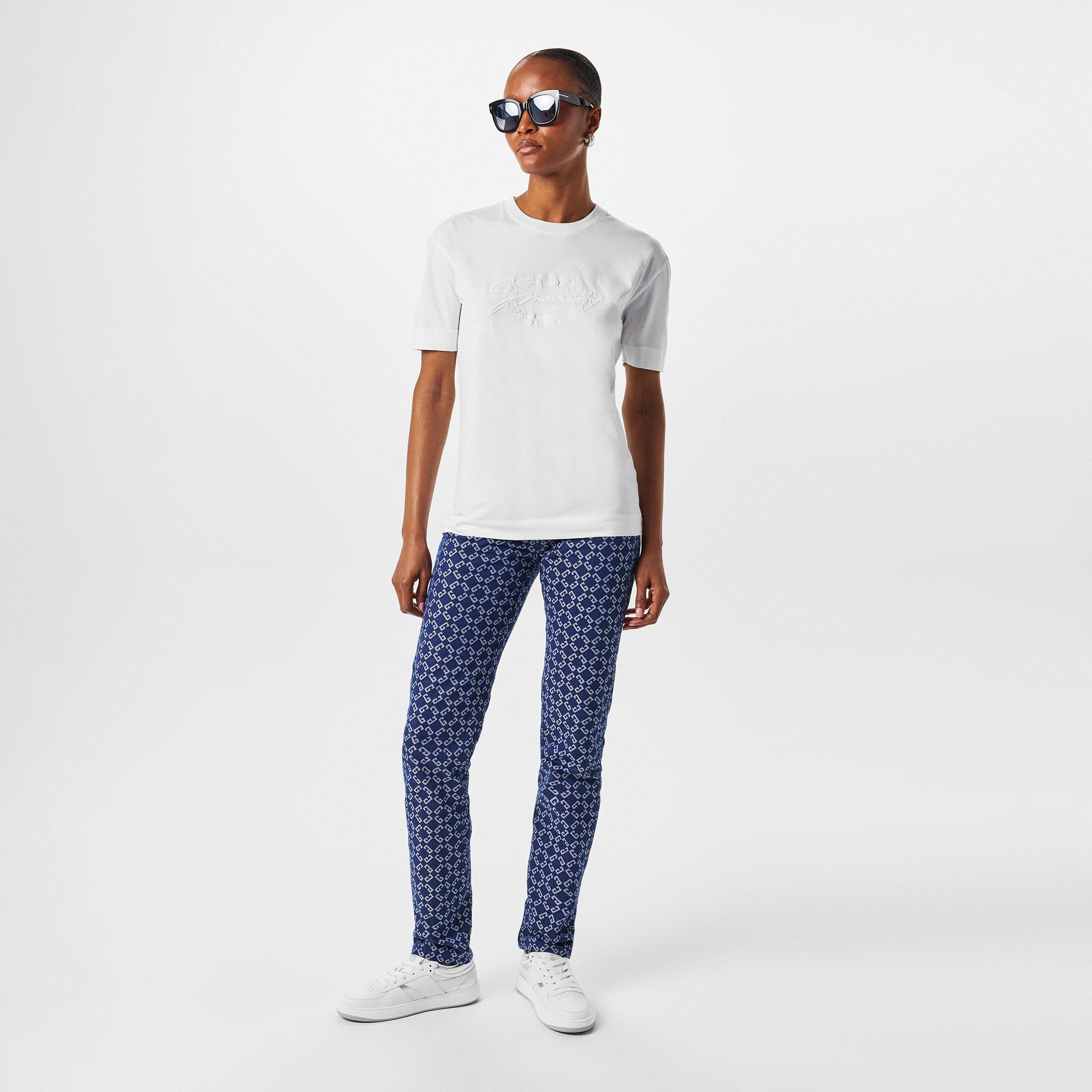 White - GIVENCHY - Classic Embroidered Tee - 6