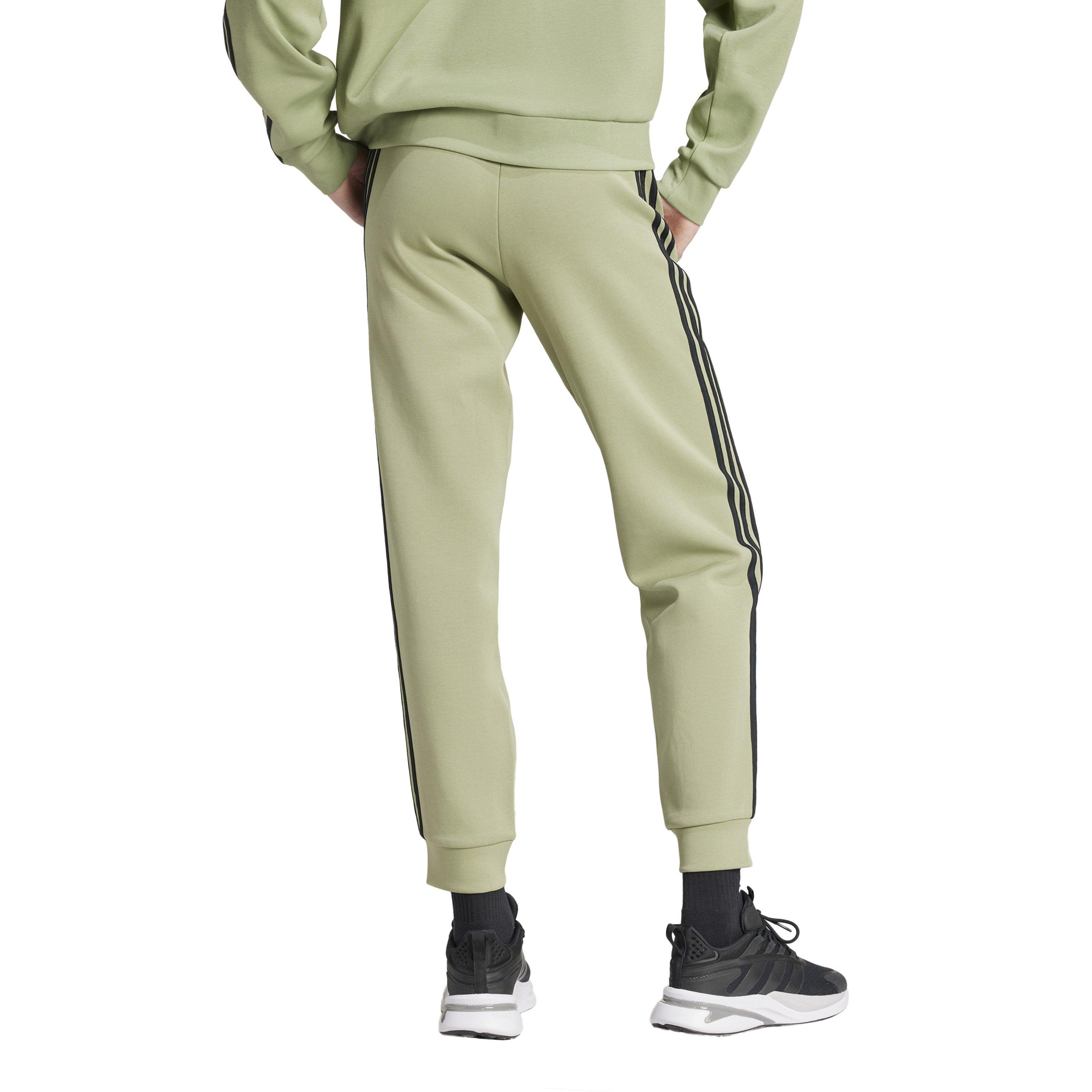 Tent Green - adidas - Future Icons 3-Stripes Regular Joggers Womens - 3