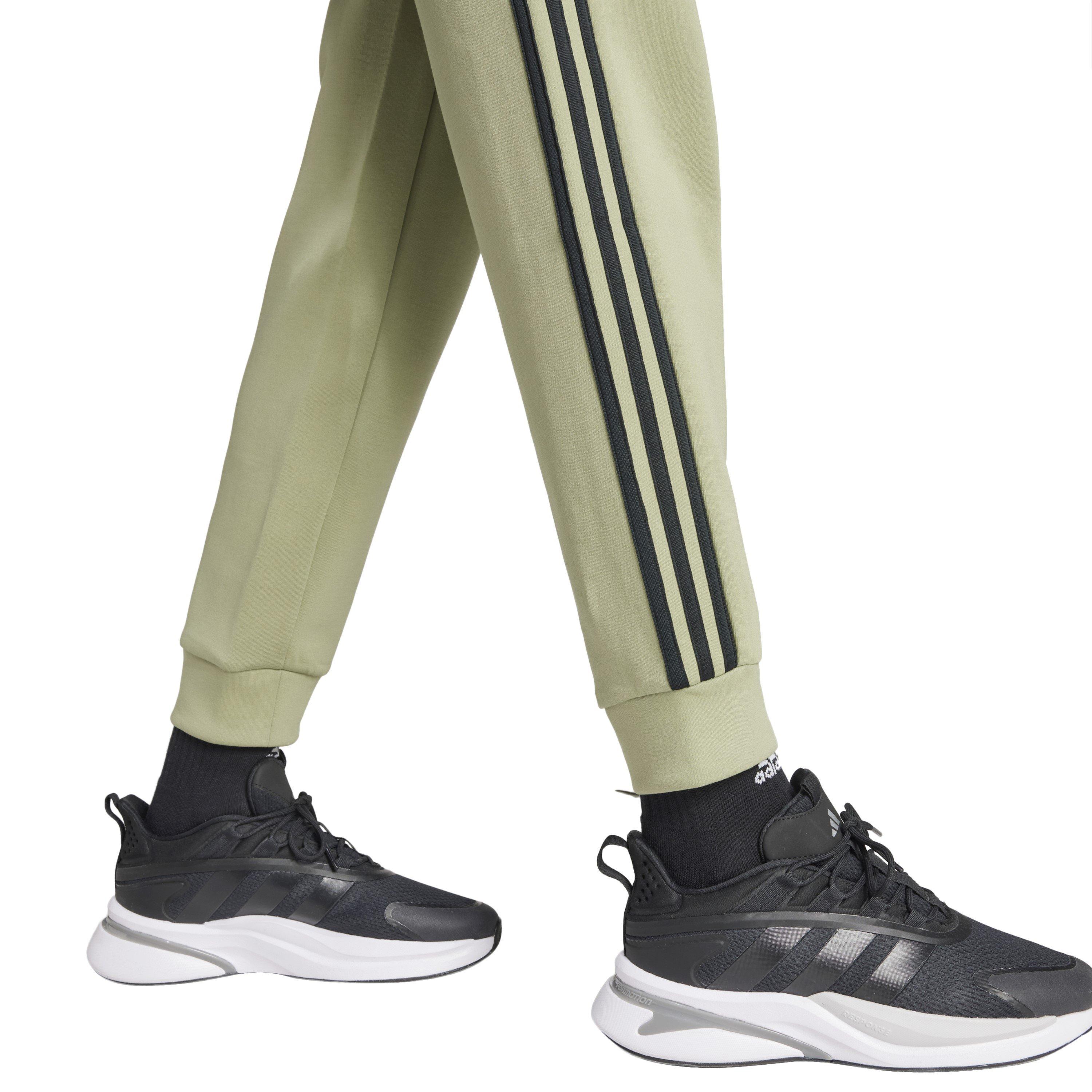 Tent Green - adidas - Future Icons 3-Stripes Regular Joggers Womens - 5