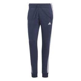 adidas Essentials 3 Stripes Fleece Joggers Womens