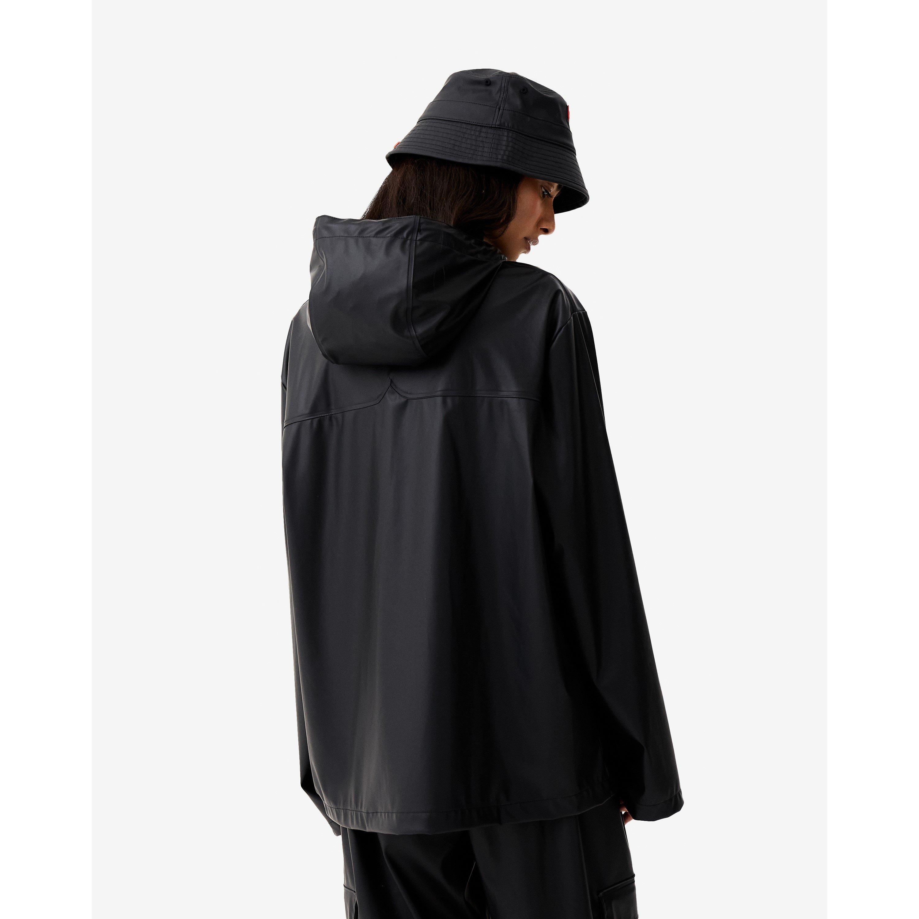 Zwart - Hunter - Women's Izzy Short Weather-Resistant Rain Anorak - 4