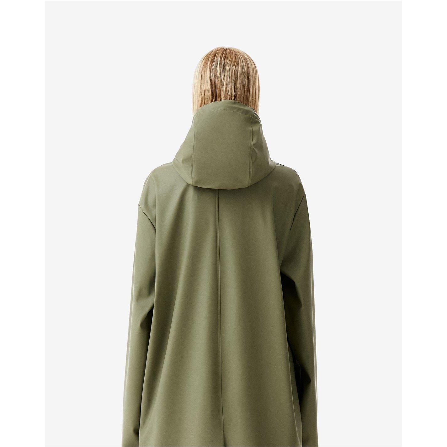 Verde Scuro L - Hunter - Women's Andrea Waterproof Lightweight Rain Anorak - 3