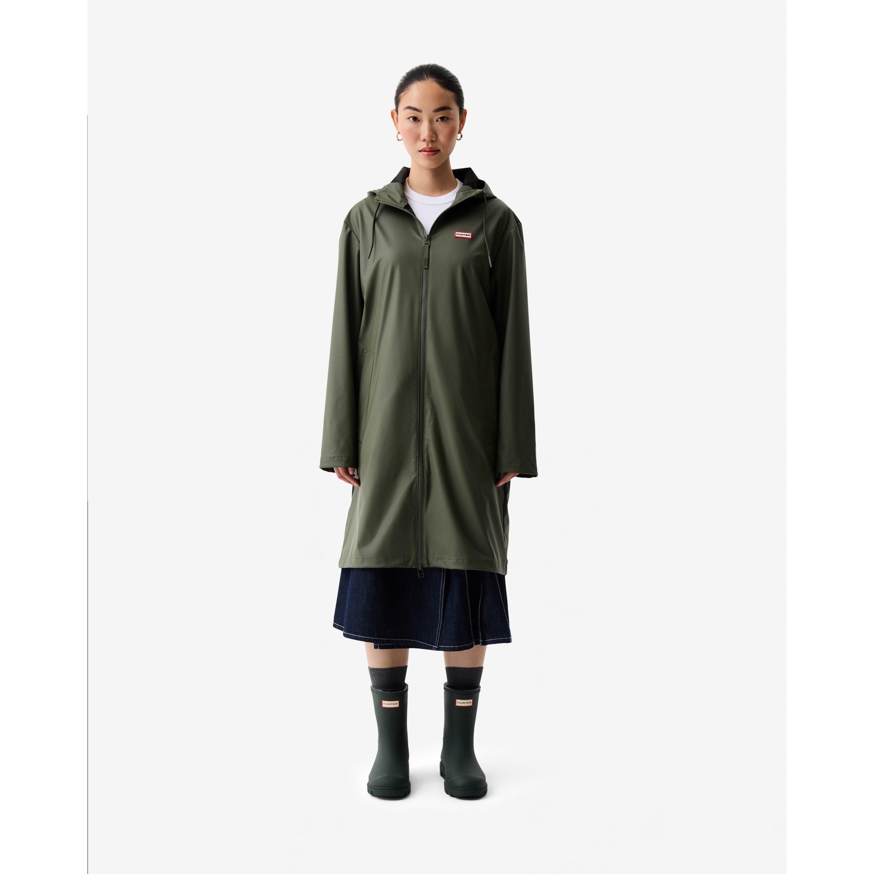 Hunter Women's Andrea Waterproof Lightweight Rain Anorak - Kambaba - Size 12 (M)