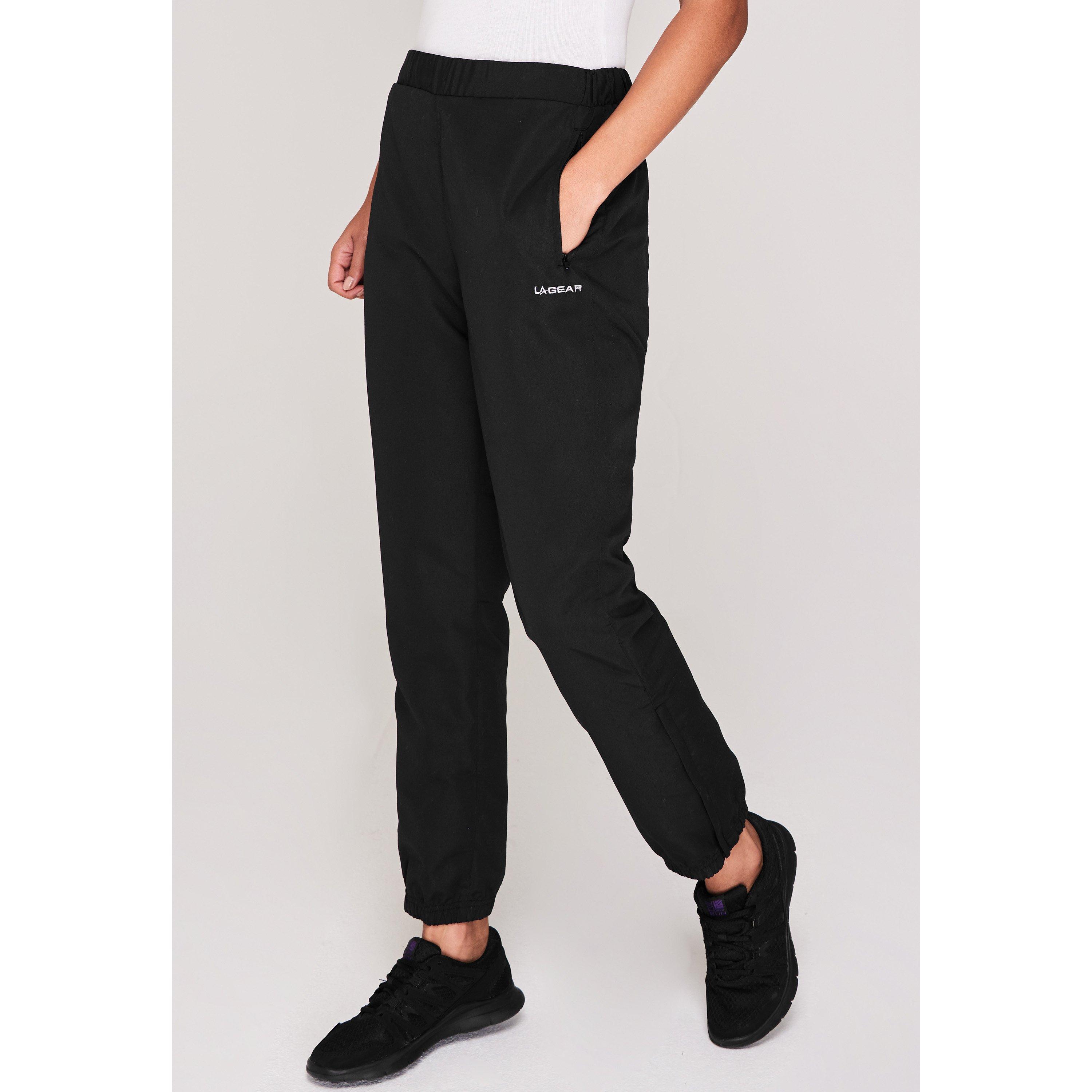 Black - LA Gear - Closed Hem Woven Pants Ladies - 2