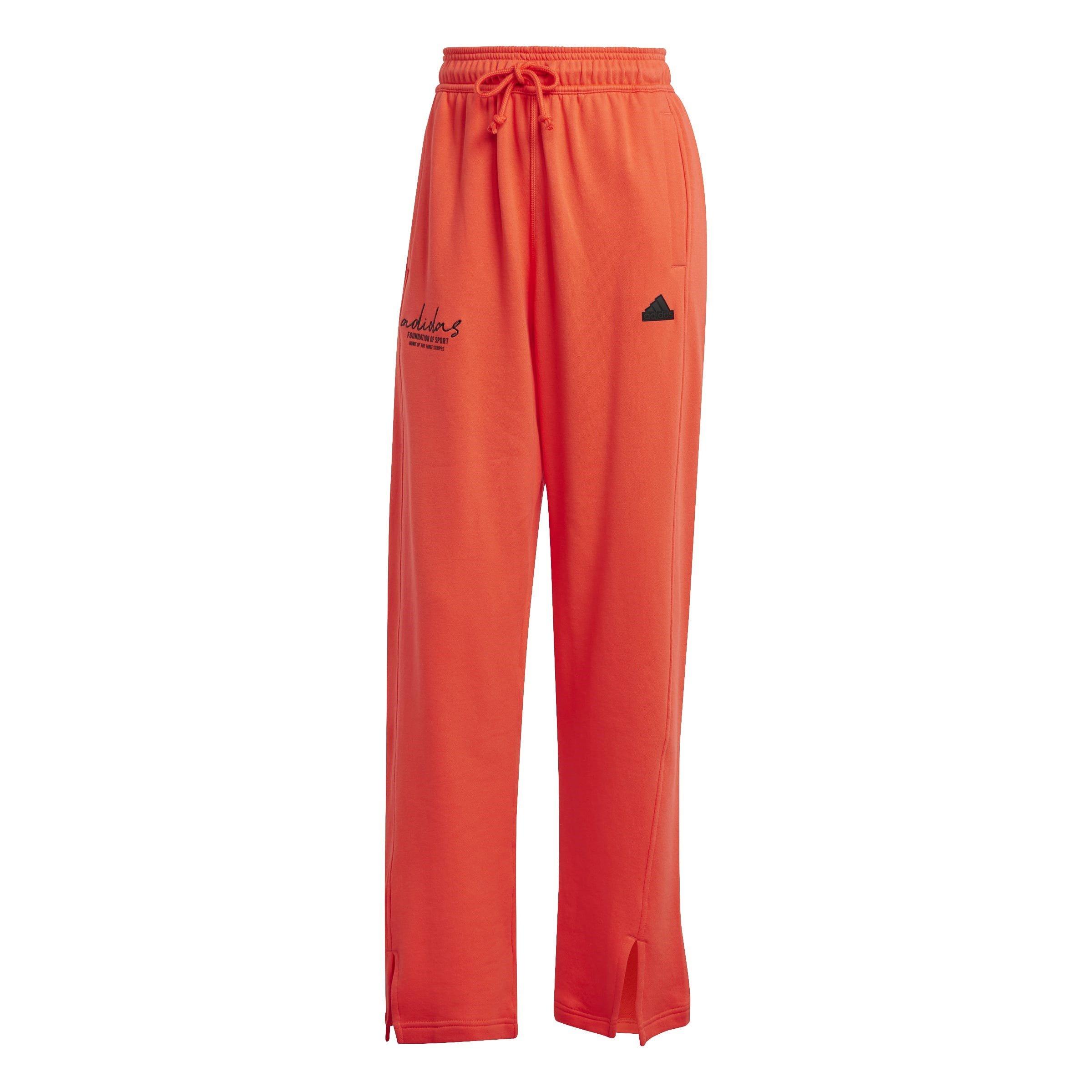 Signature Graphic Embroidery French Terry Straight Leg Joggers