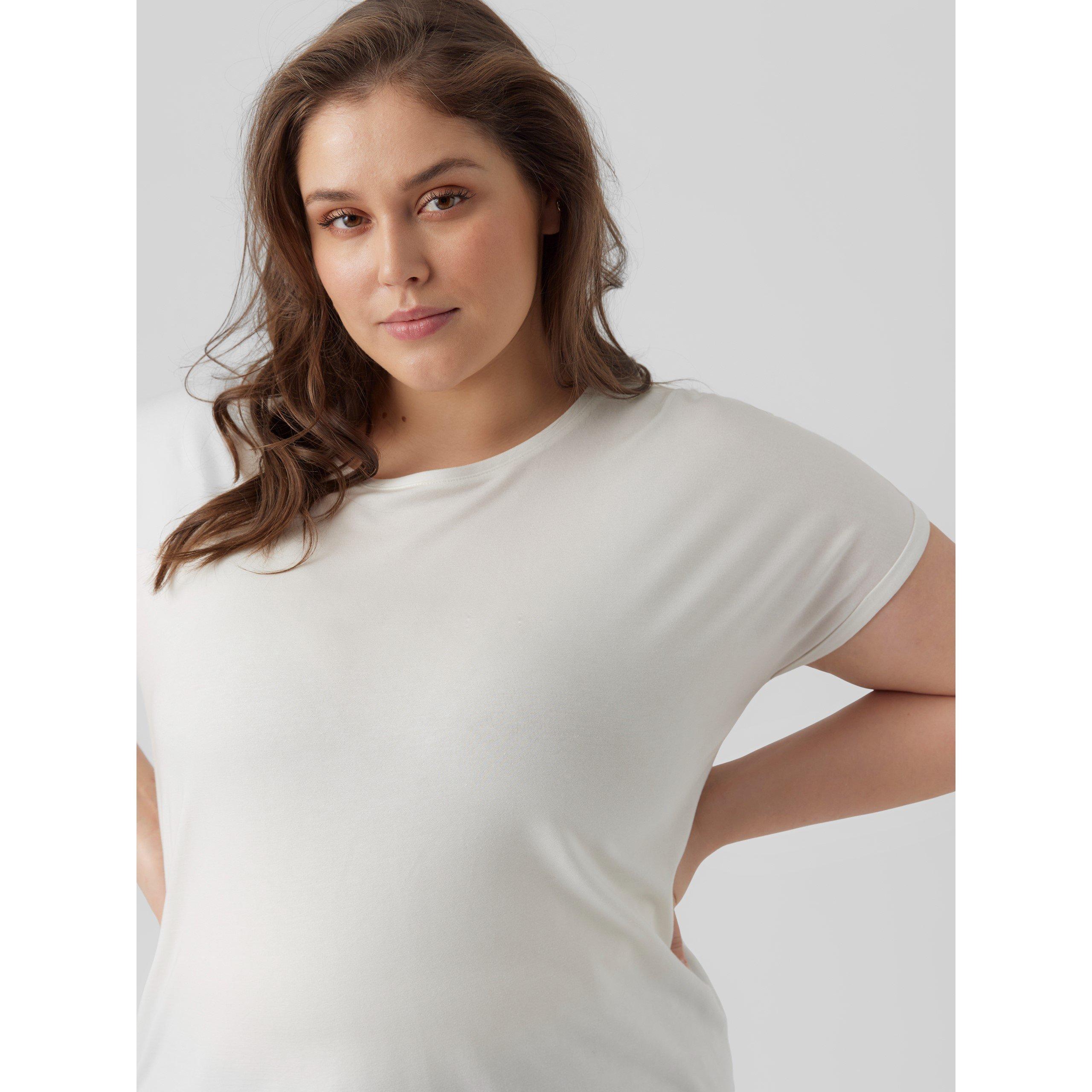 Biancaneve - Vero Moda - Regular Fit T-Shirt (Plus Size) - 4
