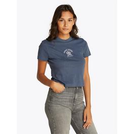Tommy Jeans TJW REG SH VARSITY CREST TEE