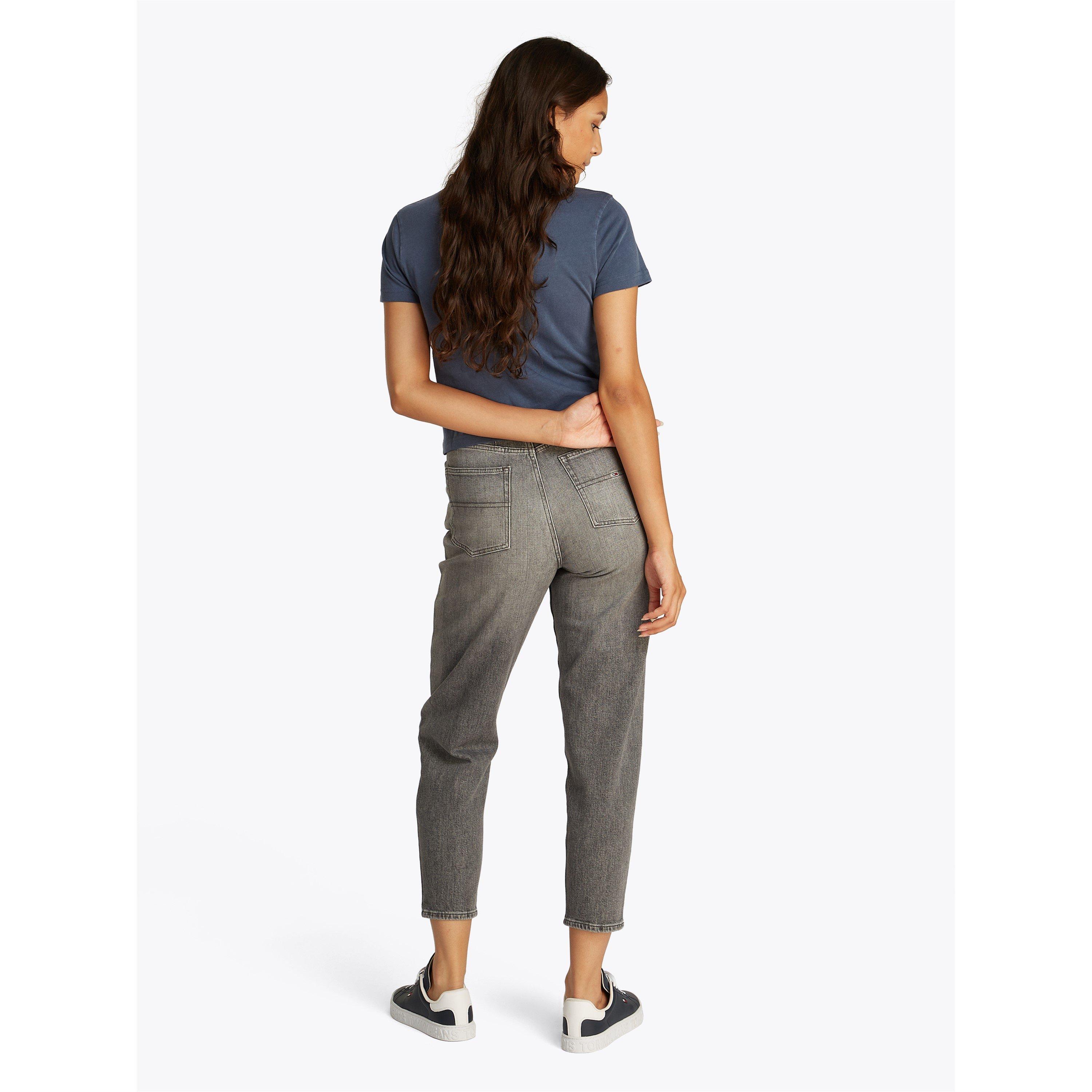 Nuit Noire Marine - Tommy Jeans - Women's Varsity Crest Crew Neck T-Shirt - 4