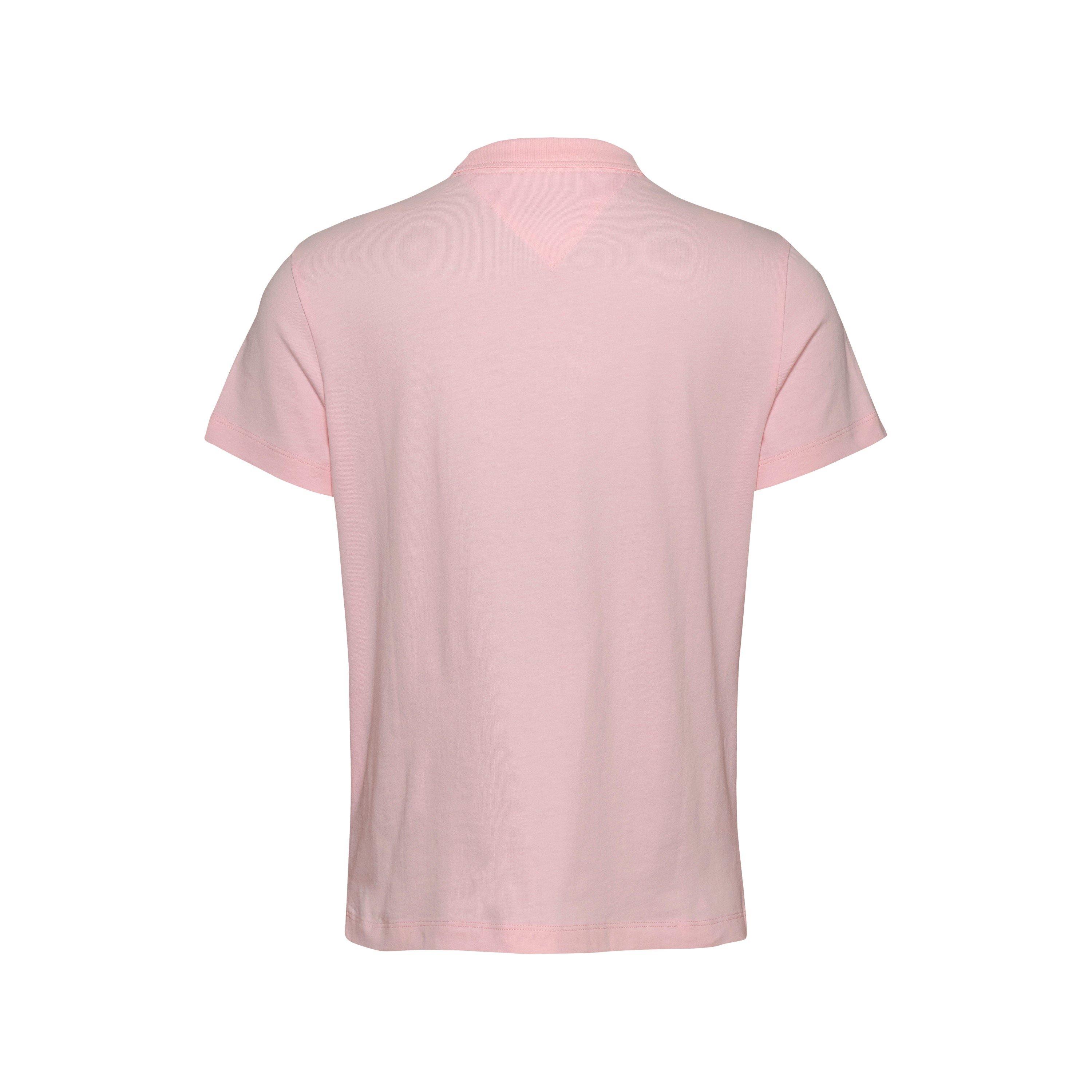 Precious Pink - Tommy Jeans - Women's Badge Regular Fit T-Shirt - 2