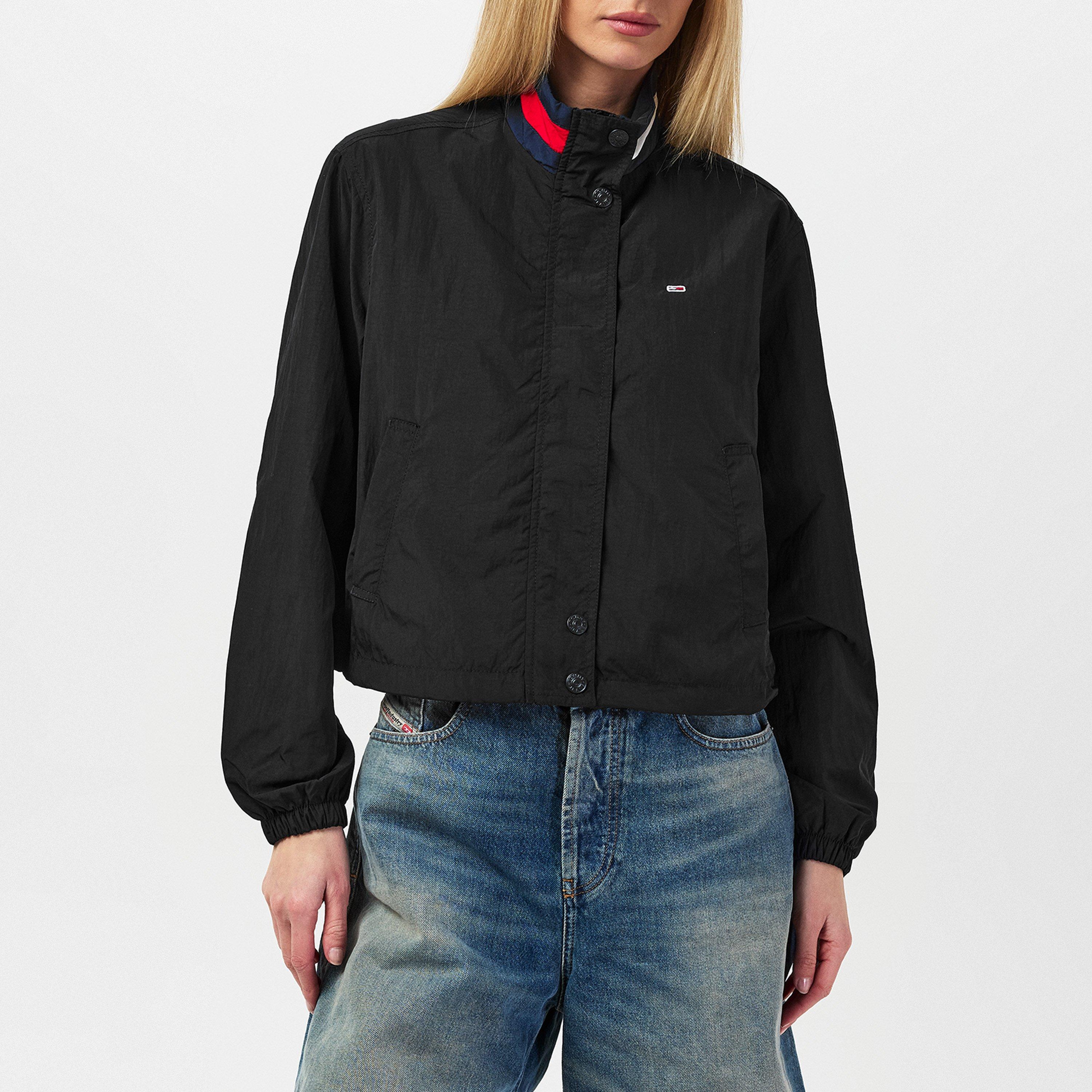 Nero - Tommy Jeans - Women&#x27;s Essential Harrington Jacket - 3