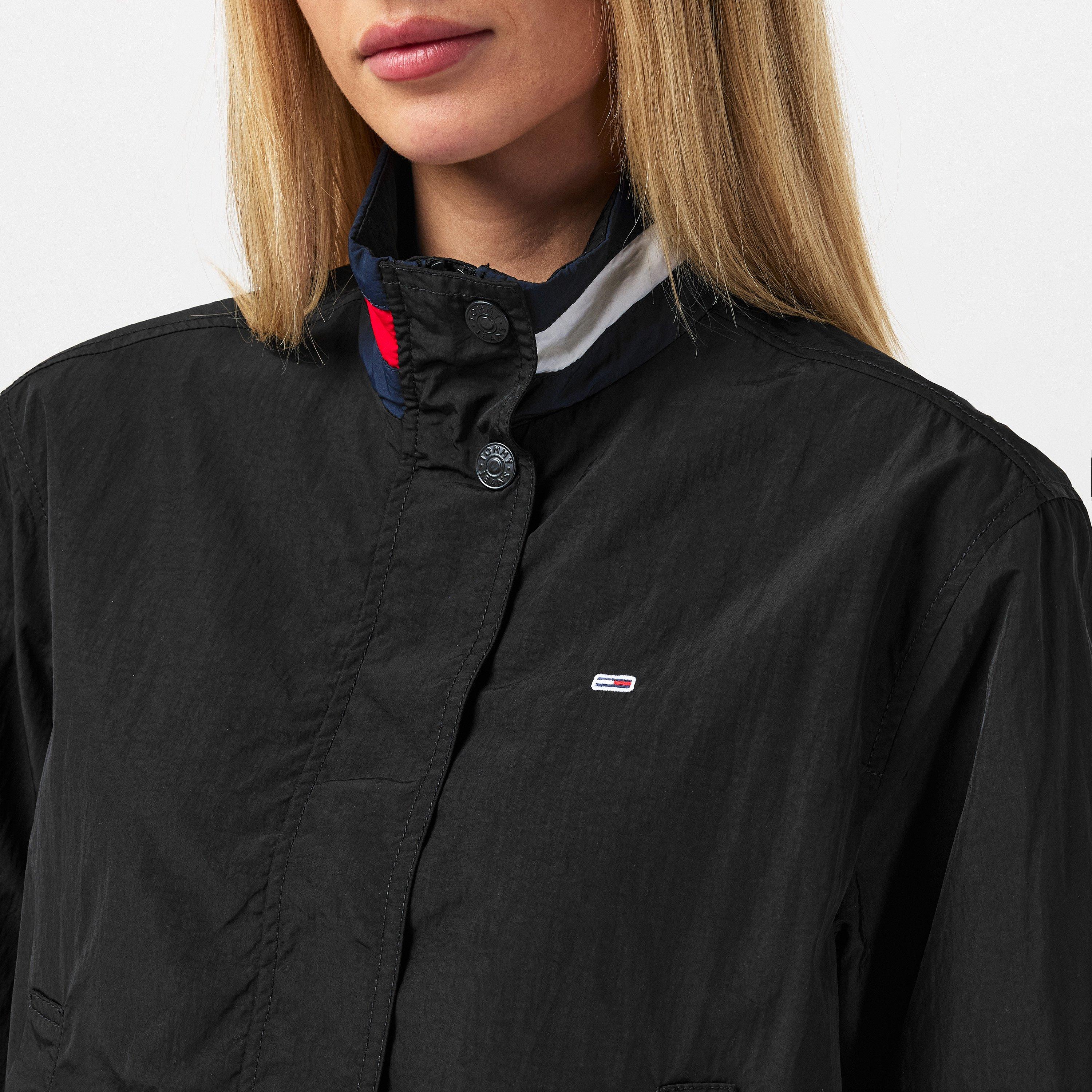 Nero - Tommy Jeans - Women&#x27;s Essential Harrington Jacket - 5