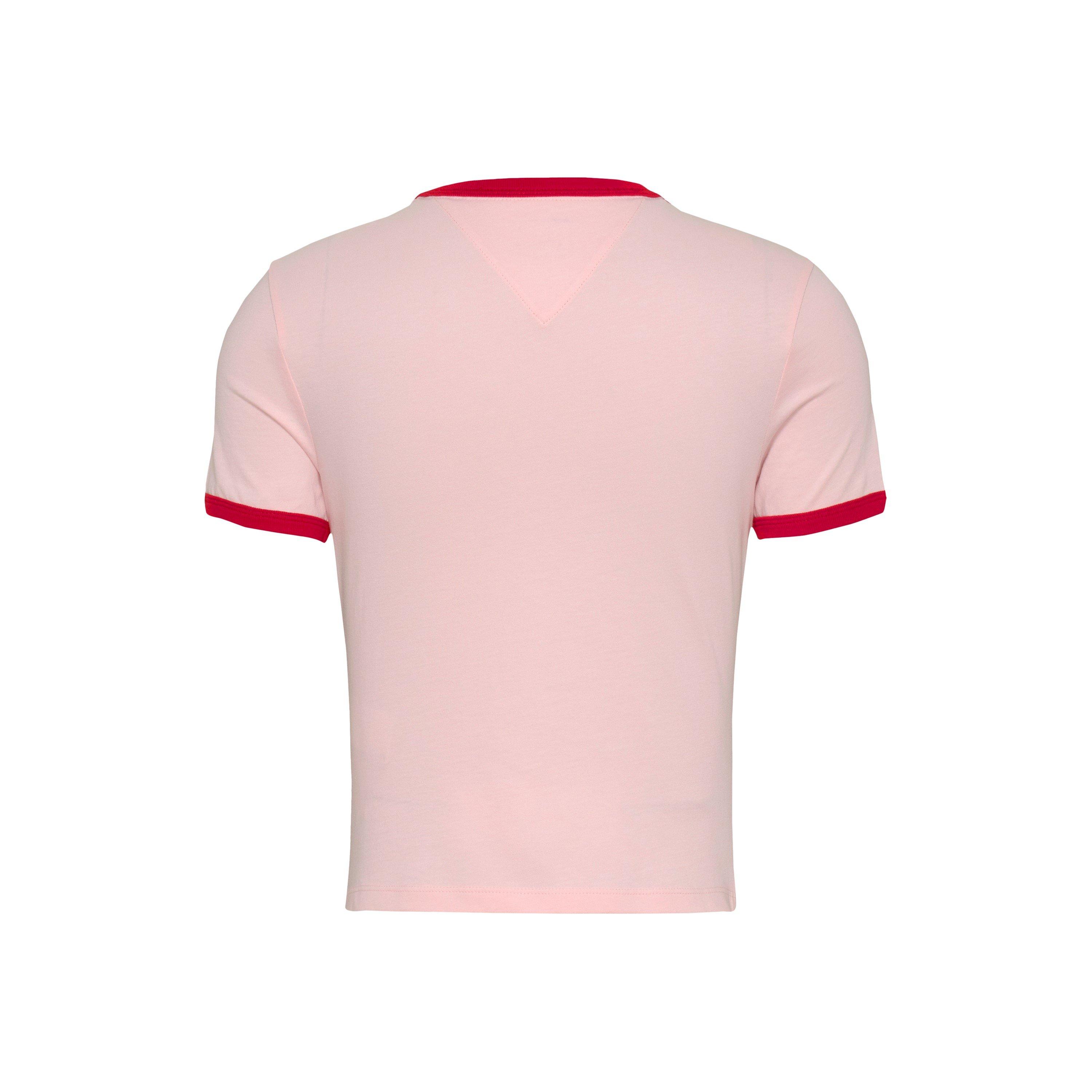 Dragocjeno roza - Tommy Jeans - Women's Script Slim Fit T-Shirt - 2