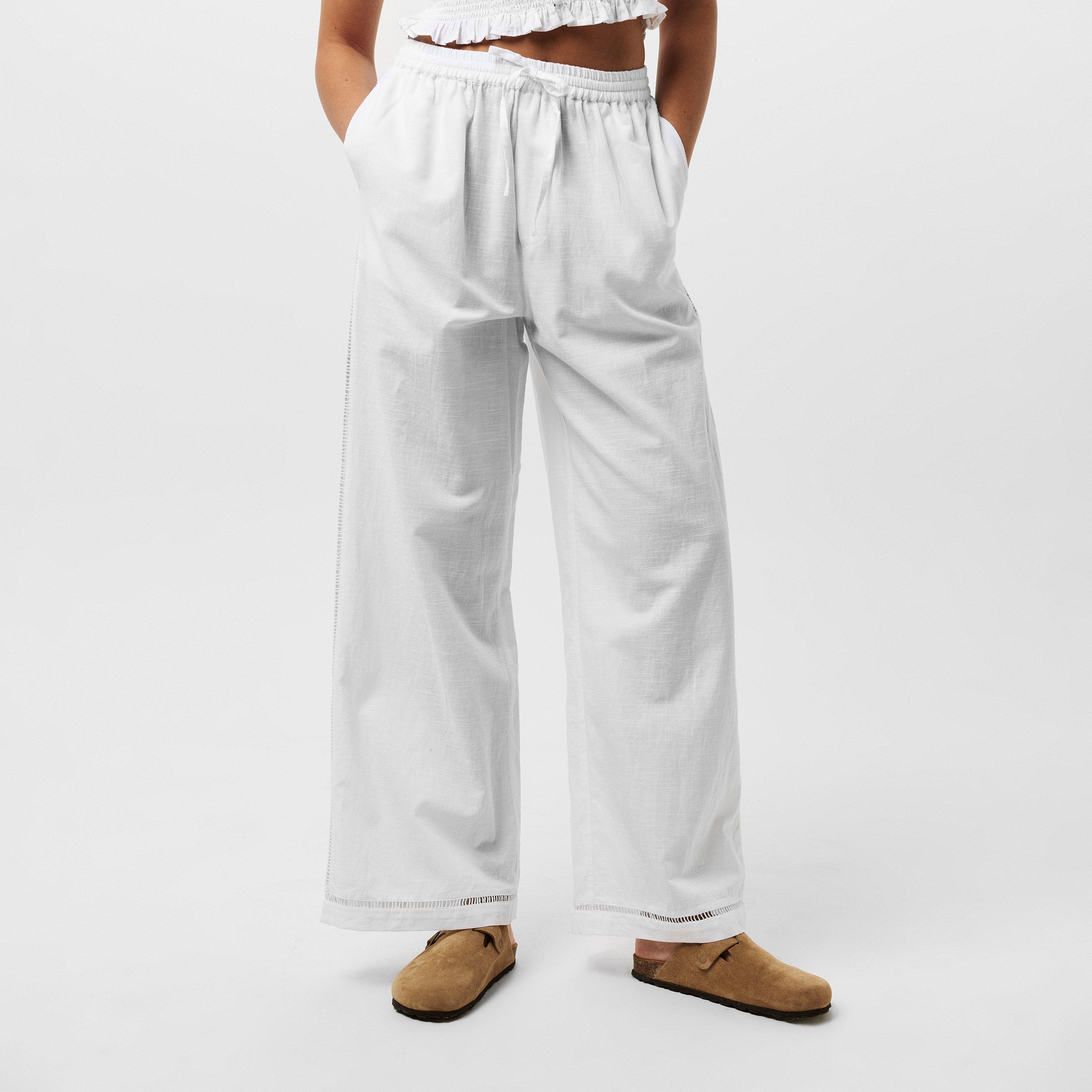 Kridhvid - Jack Wills - Linen Trousers - 3