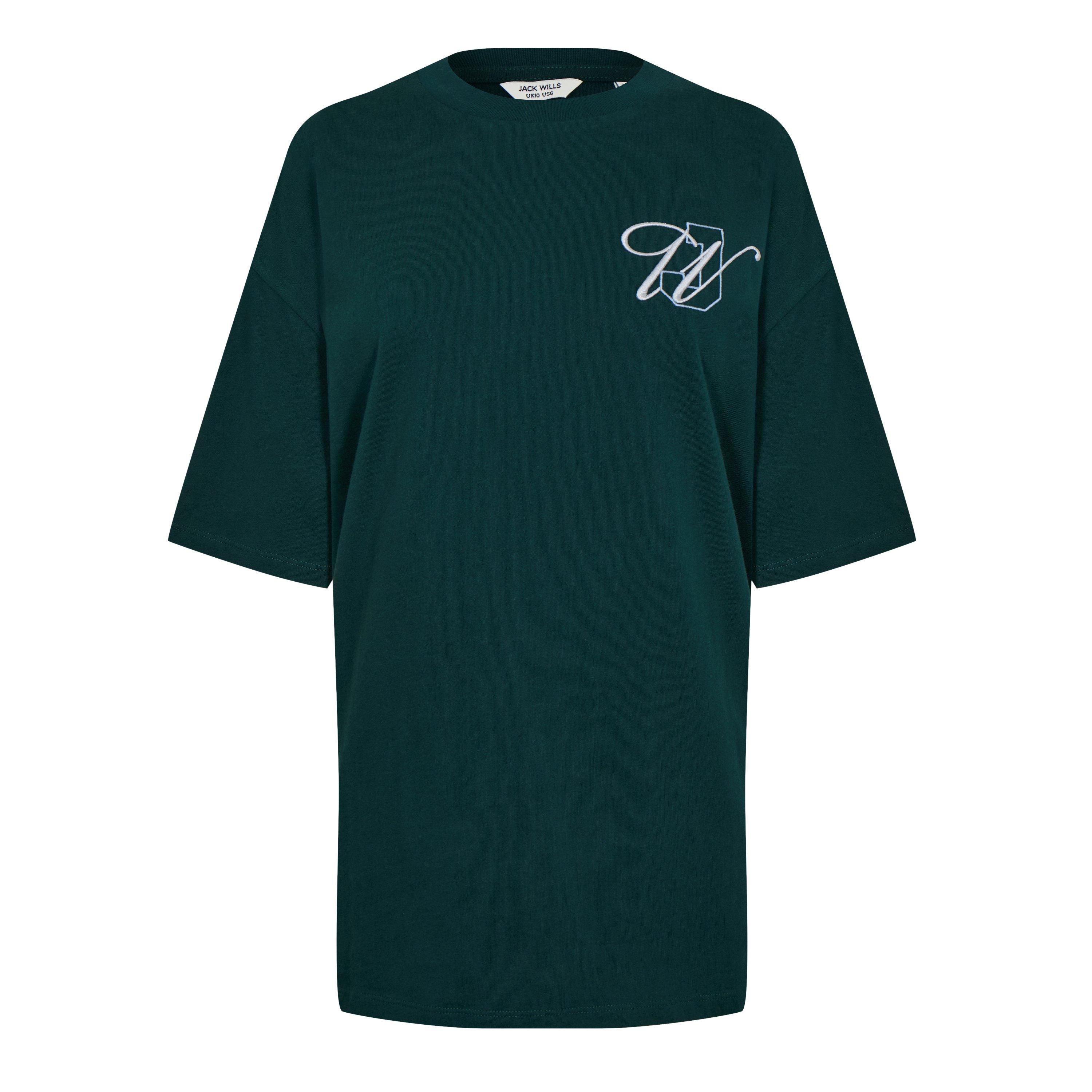 Jack Wills | Oversize Applique T-Shirt Womens | Oversized T