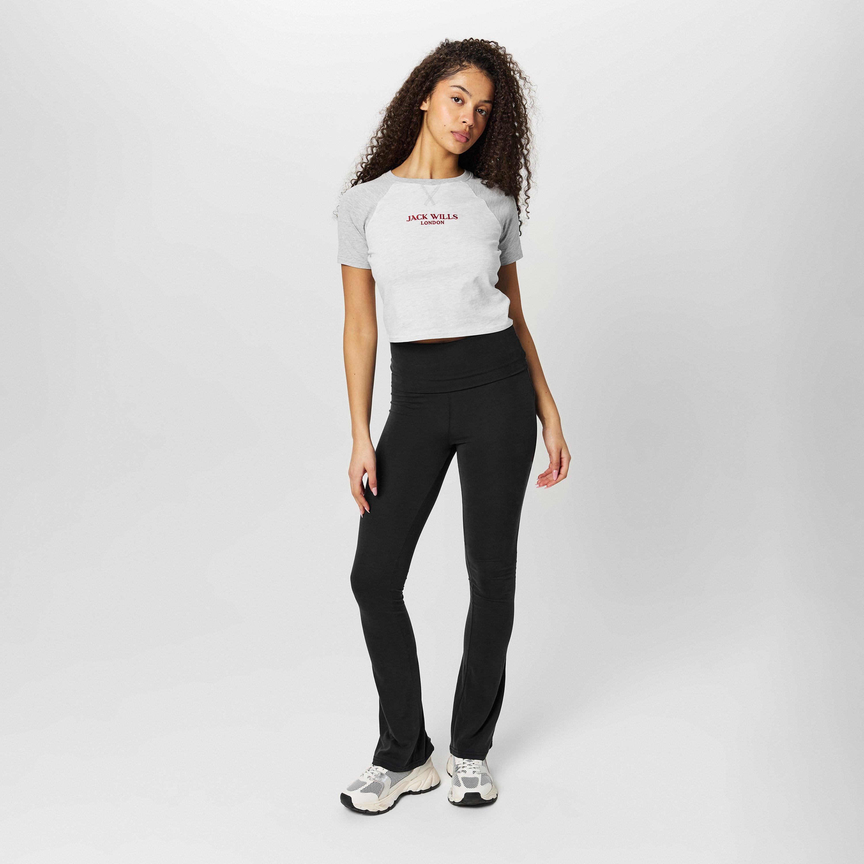 Grey Marl - Jack Wills - JW Pop Graphic Oversized T-Shirt - 6