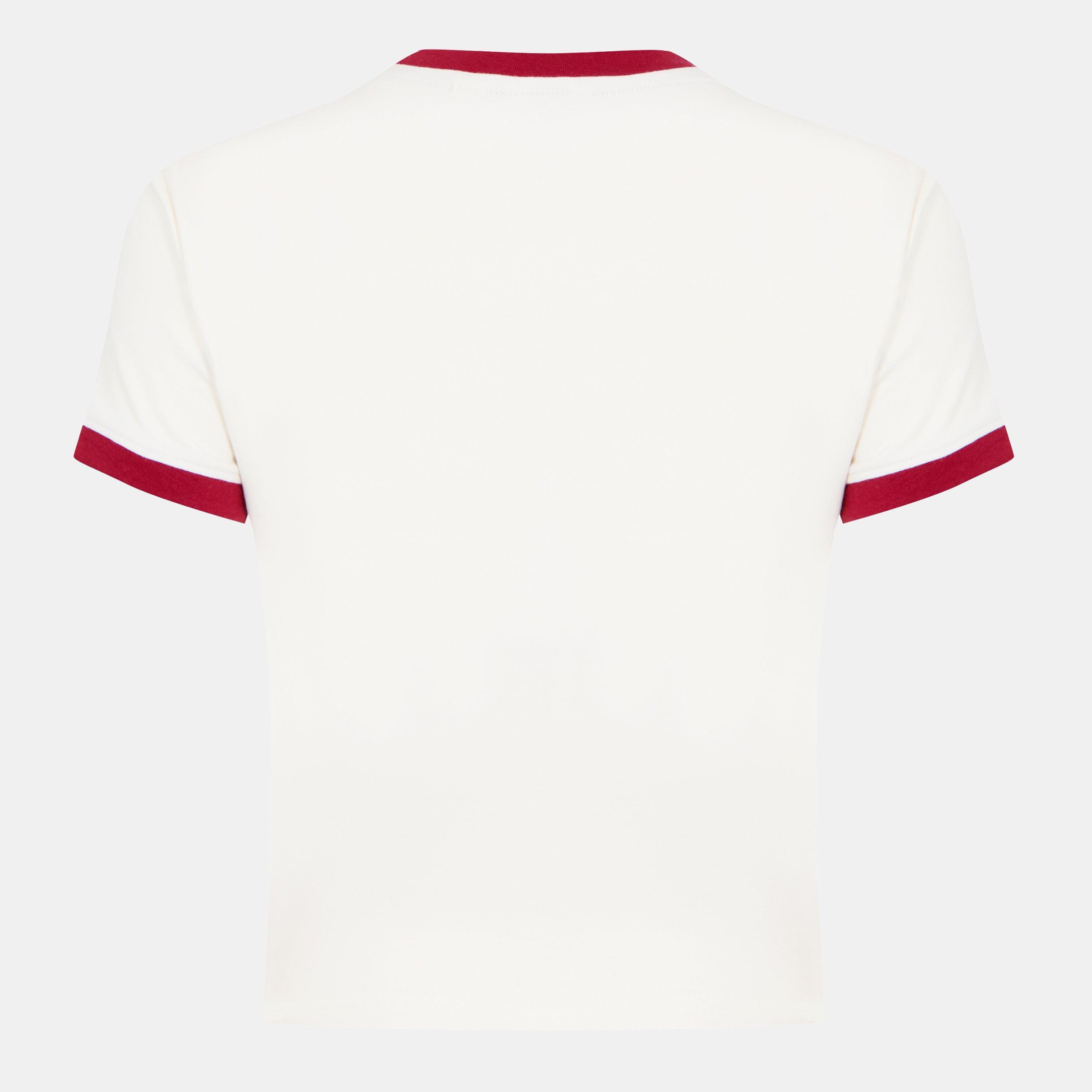 White/Red - Jack Wills - Pop Graphic Baby Slim Fit T-Shirt - 2