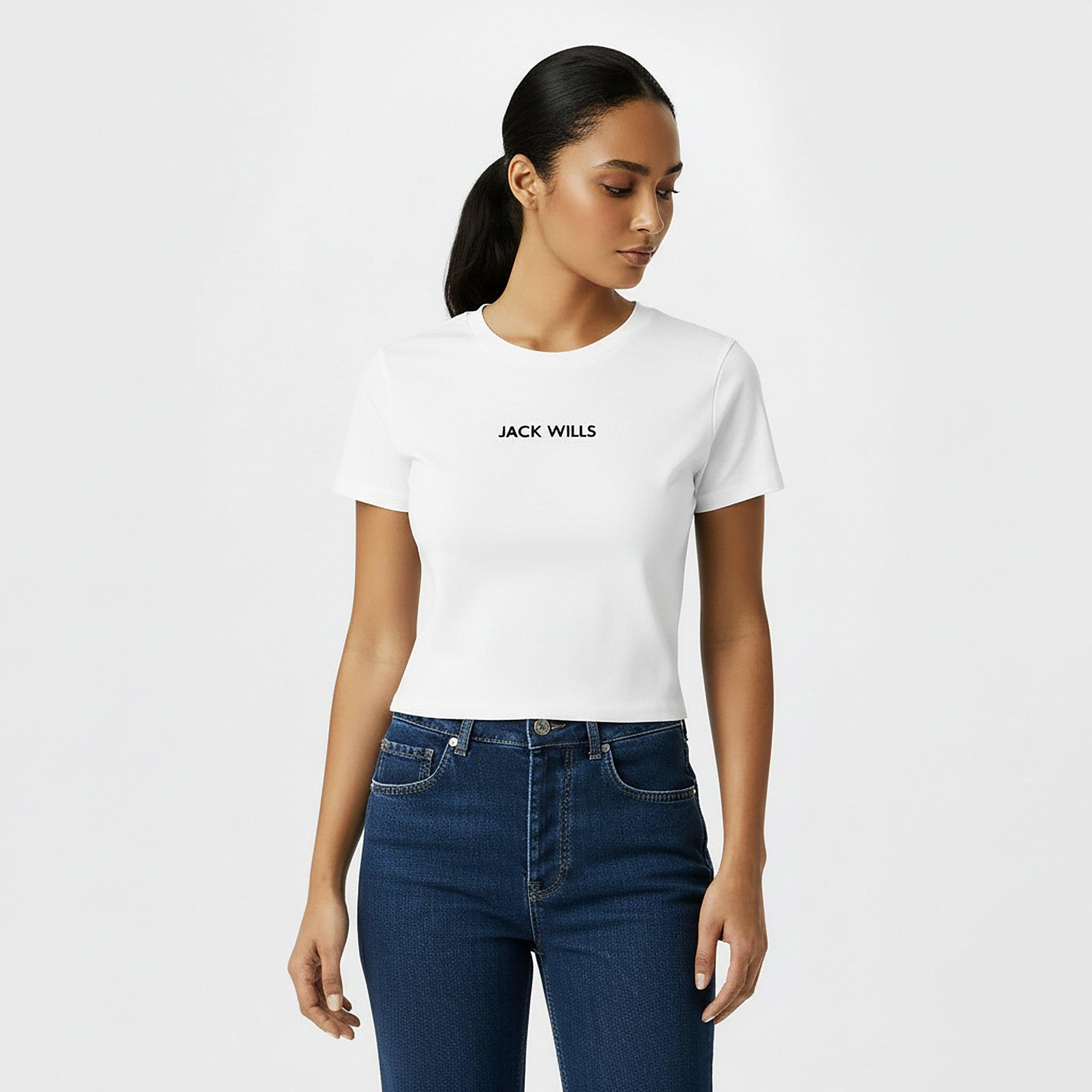 White - Jack Wills - Baby Tee - 3