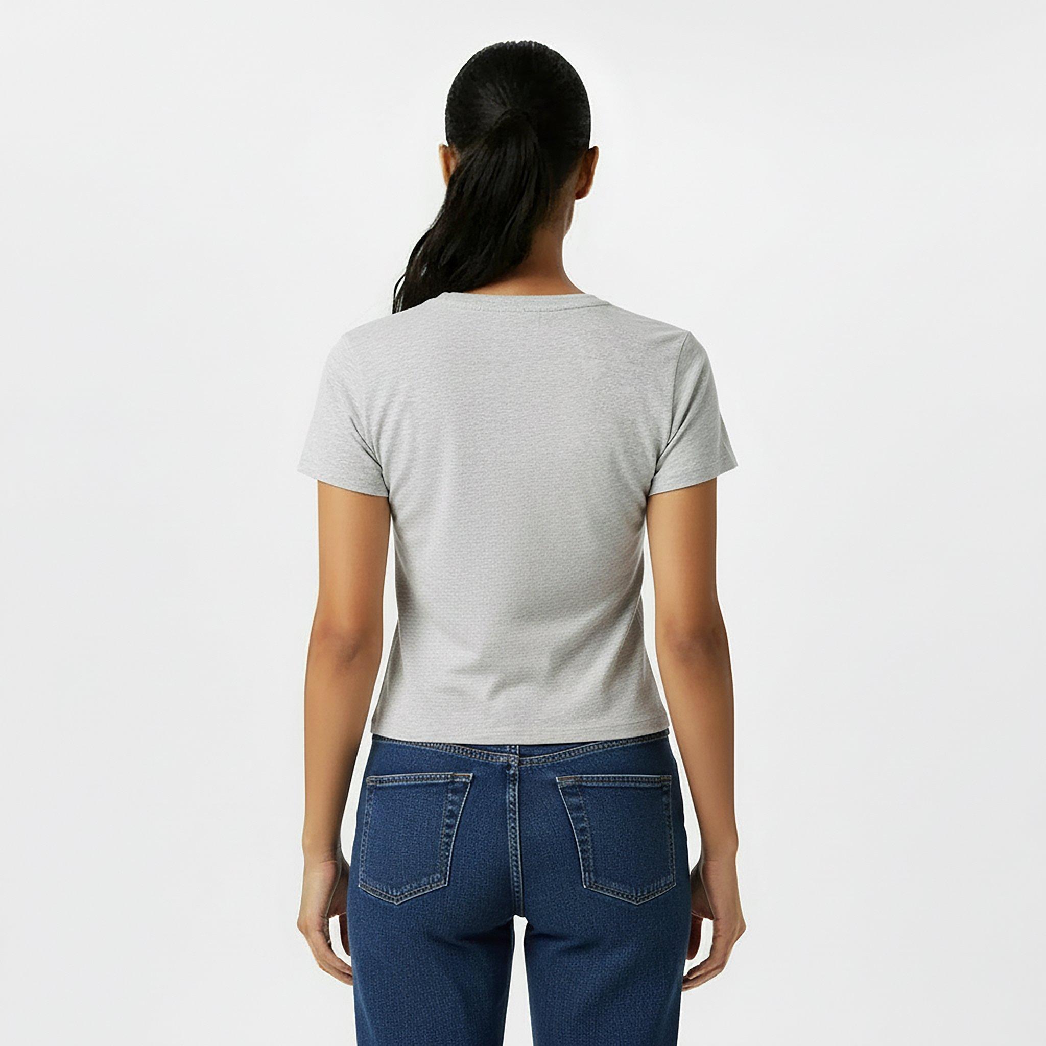 Grey Marl - Jack Wills - Baby Tee - 4