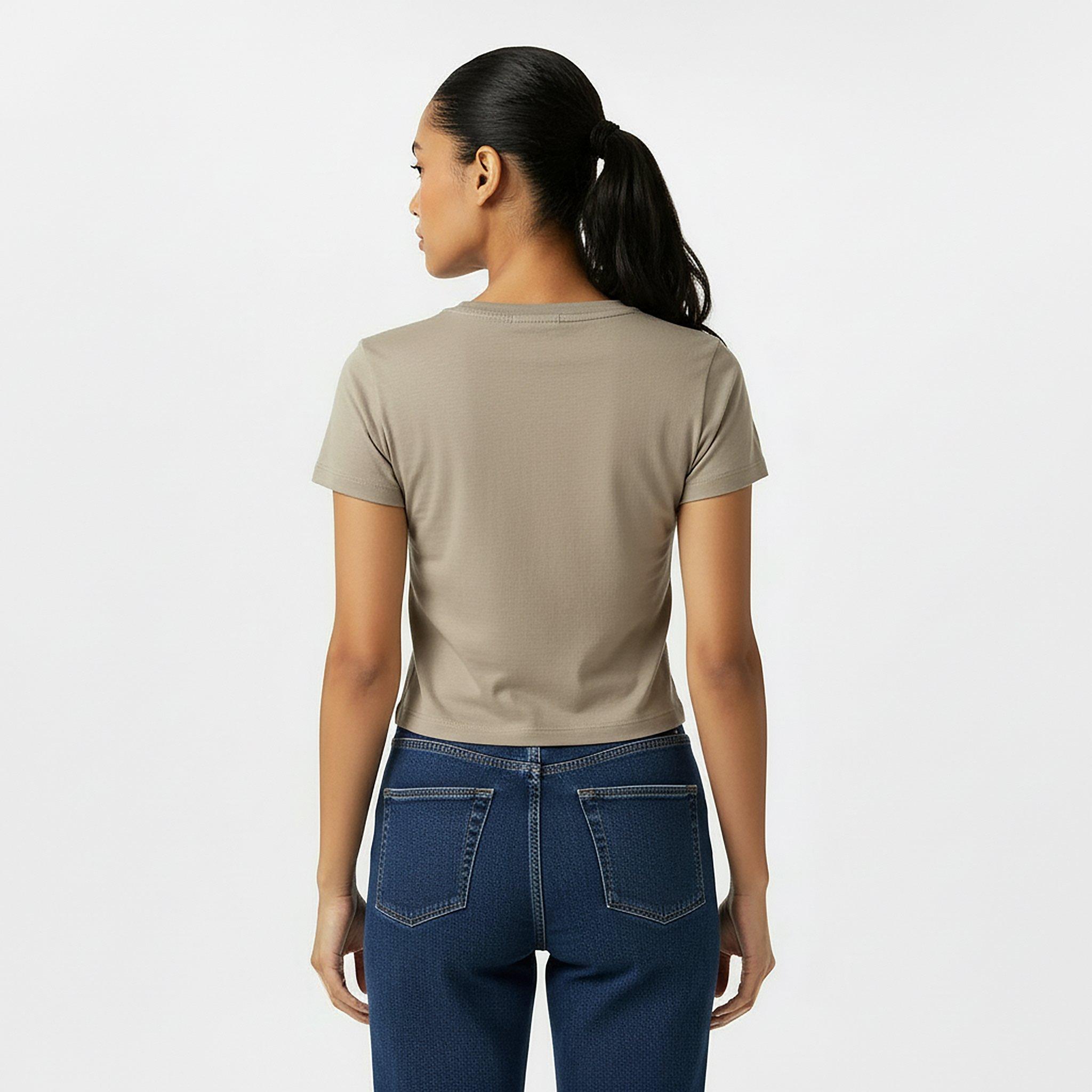 Taupe - Jack Wills - Baby Tee - 4