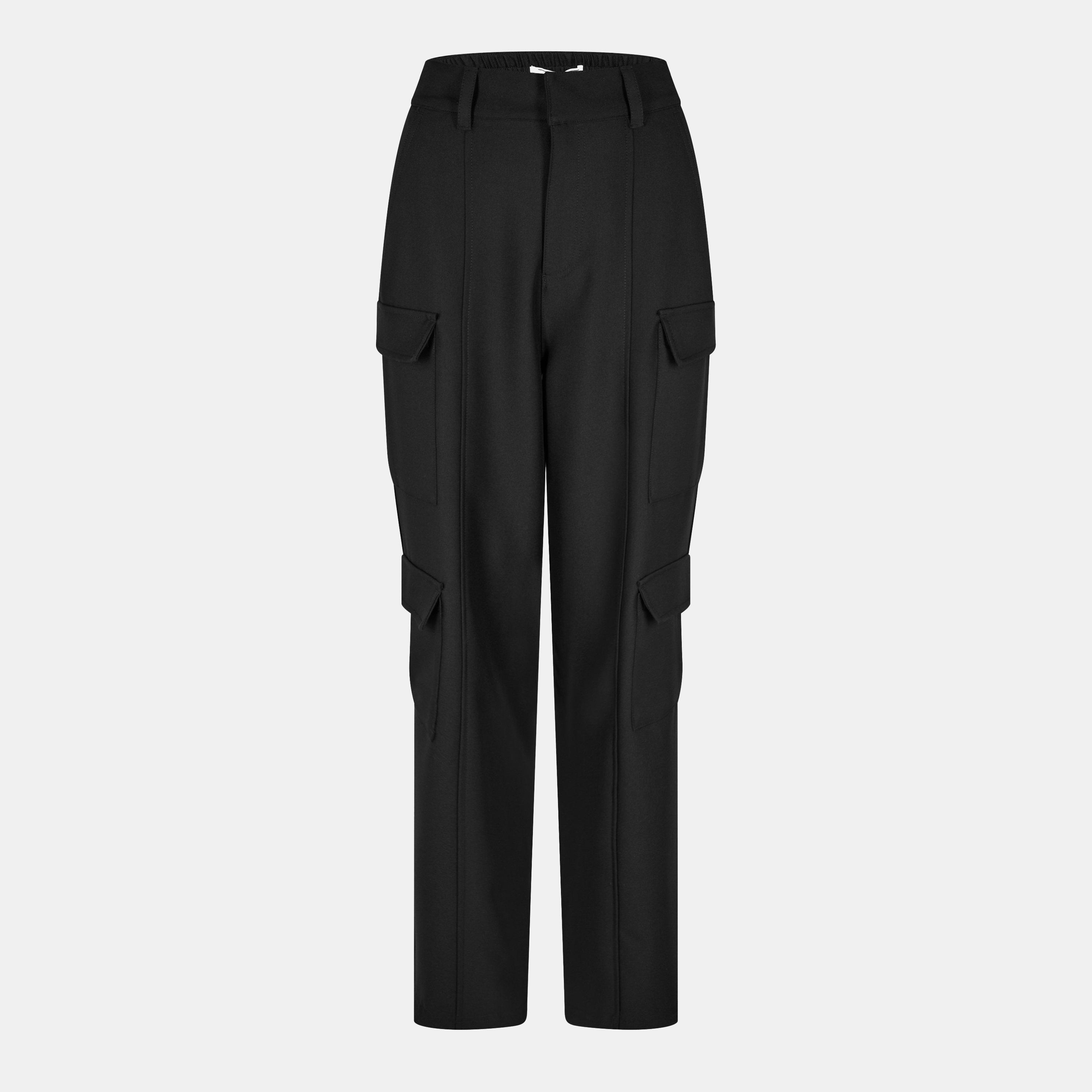 Jack Wills Women's Cargo Trousers - Black - 6 (2XS)