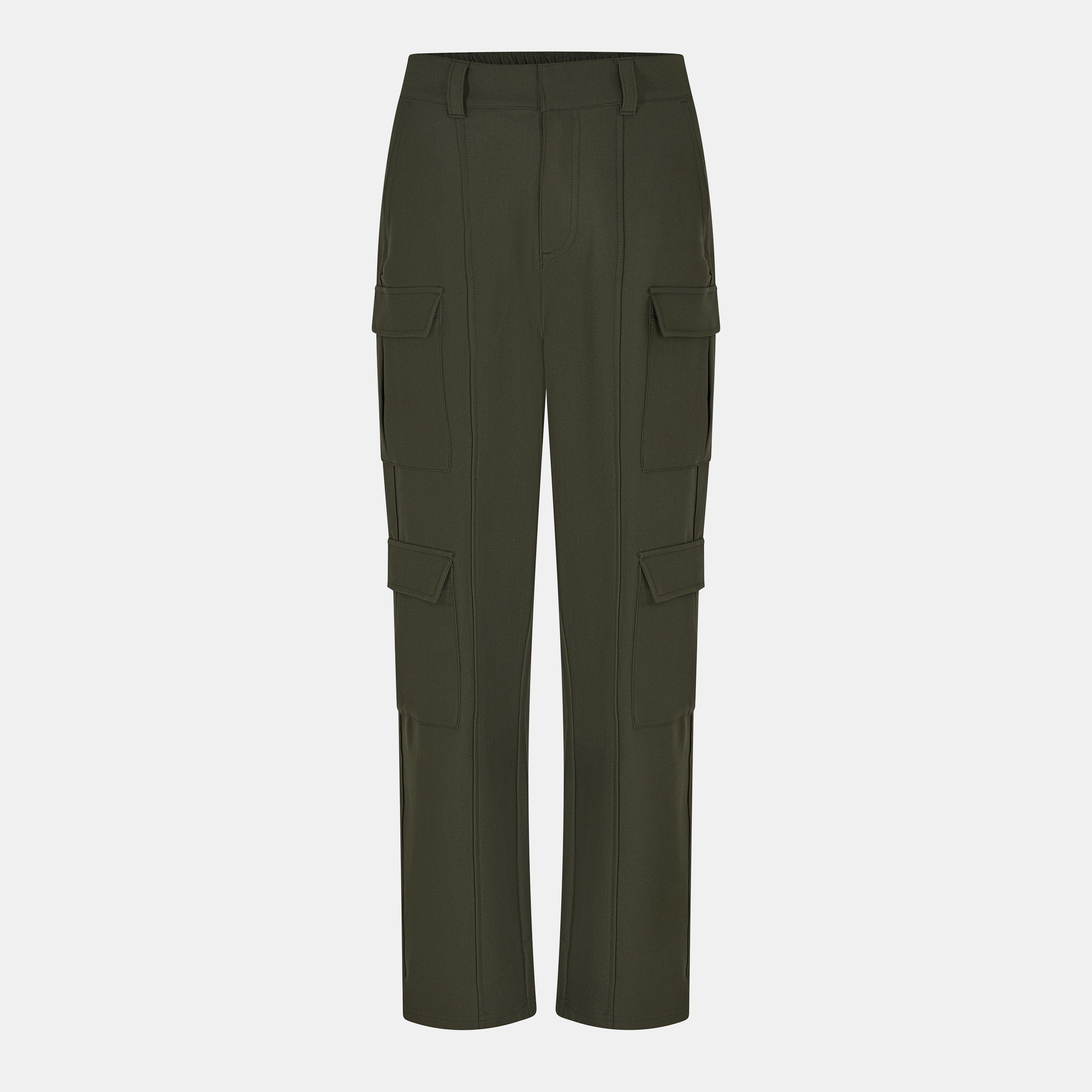 Jack Wills Women's Cargo Trousers - Khaki - 8 (XS)