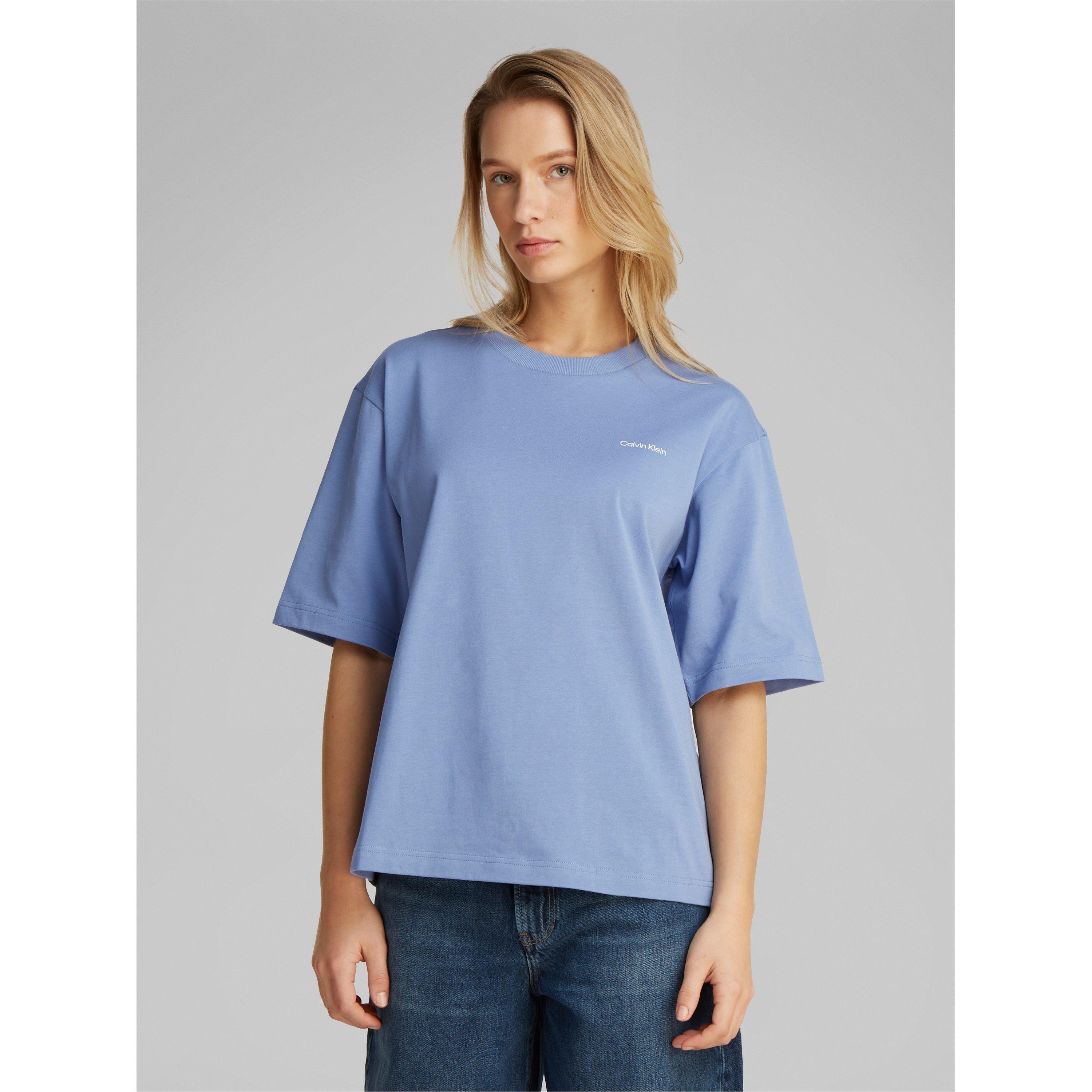 English Manor - Calvin Klein Jeans - Women's REL NYC Short-Sleeve Oversized T-Shirt - 5