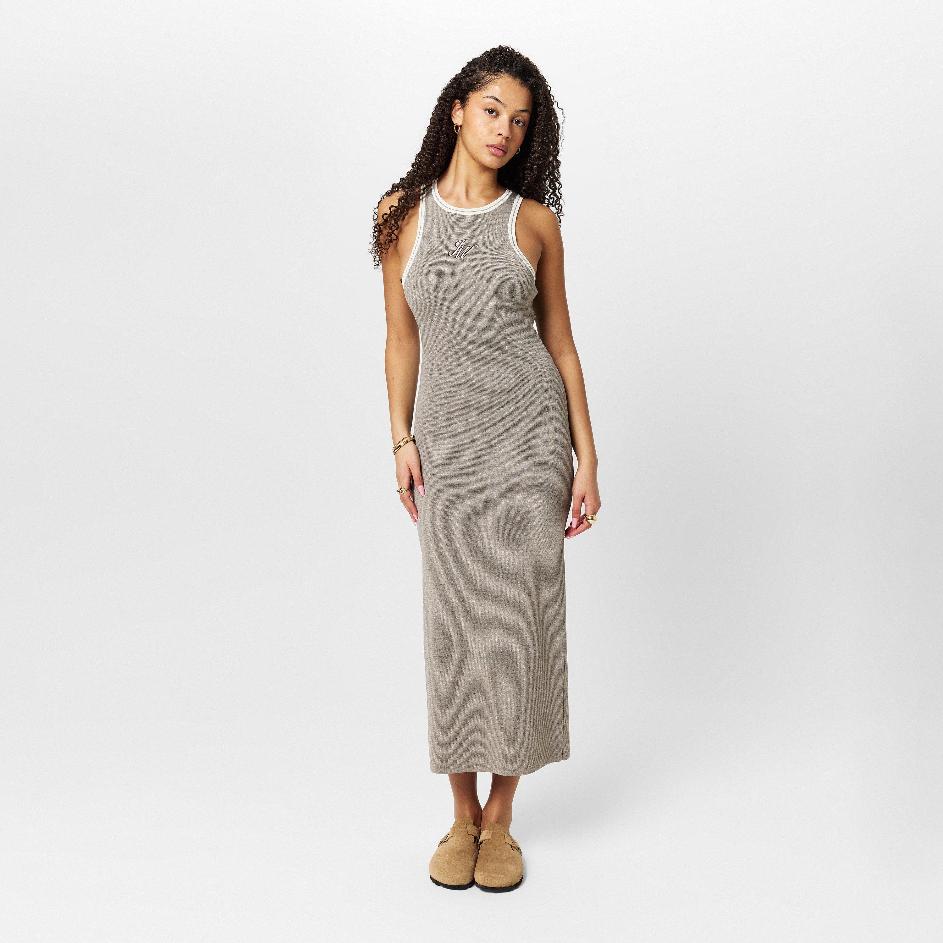 Taupe - Jack Wills - Knitted Maxi Jumper Dress - 3