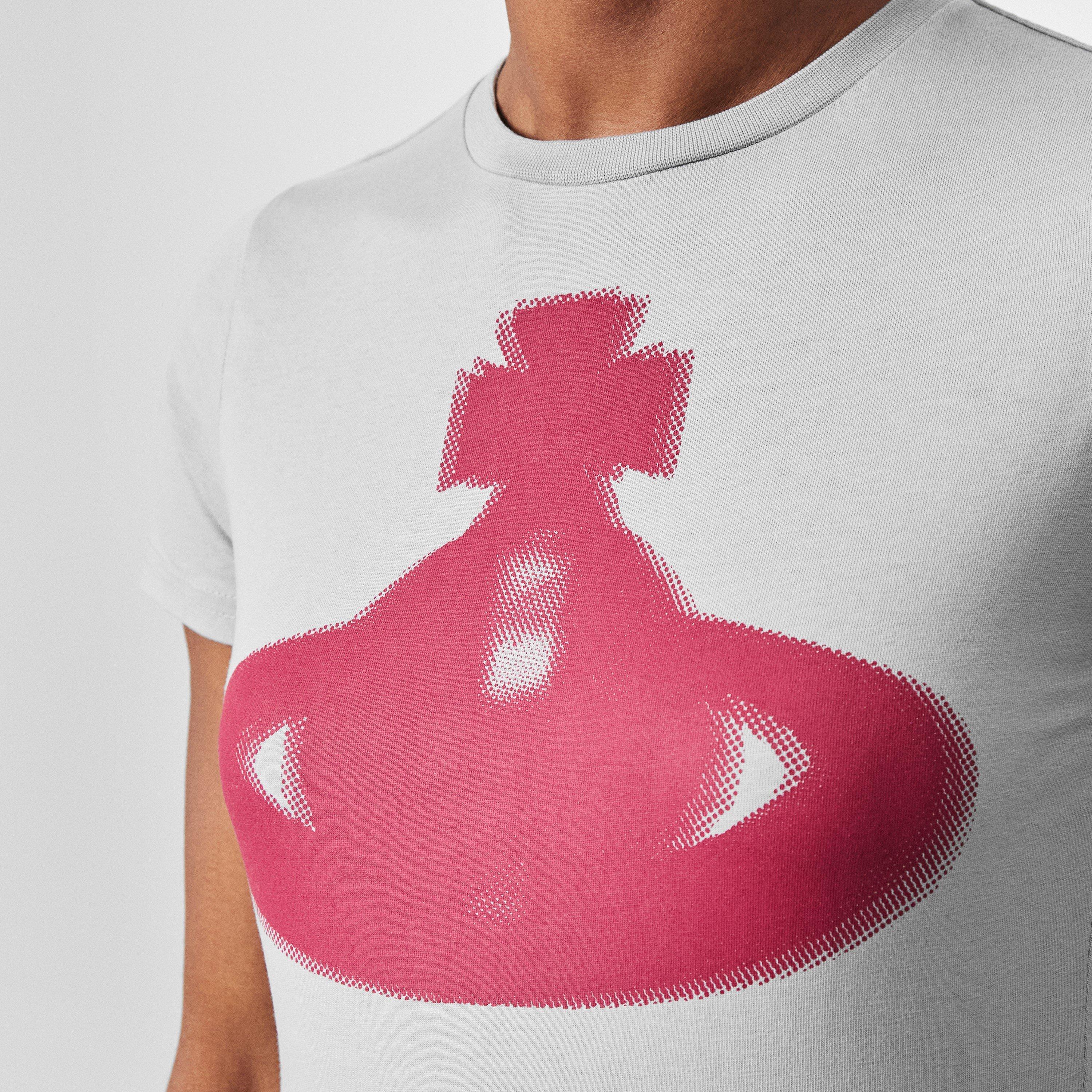 Grey - Vivienne Westwood - Halftone Saturn Orb T-Shirt - 5
