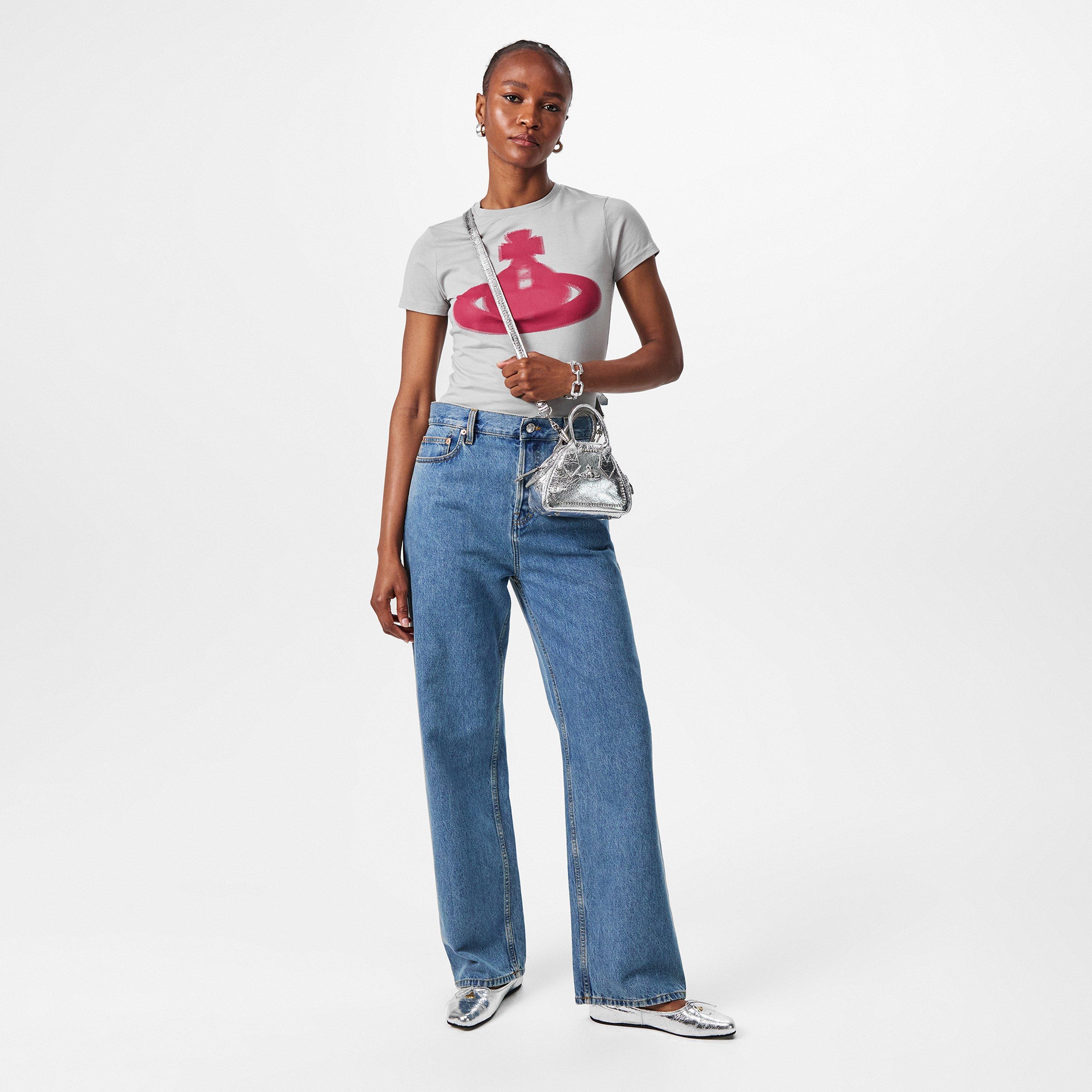 Grey - Vivienne Westwood - Halftone Saturn Orb T-Shirt - 6