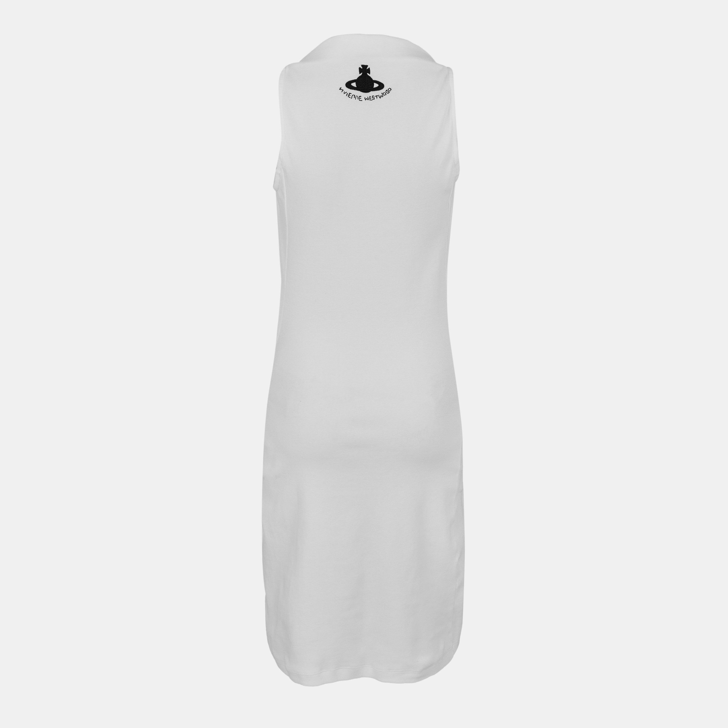 White - Vivienne Westwood - Women's Virginia Knitted Jumper Dress - 2